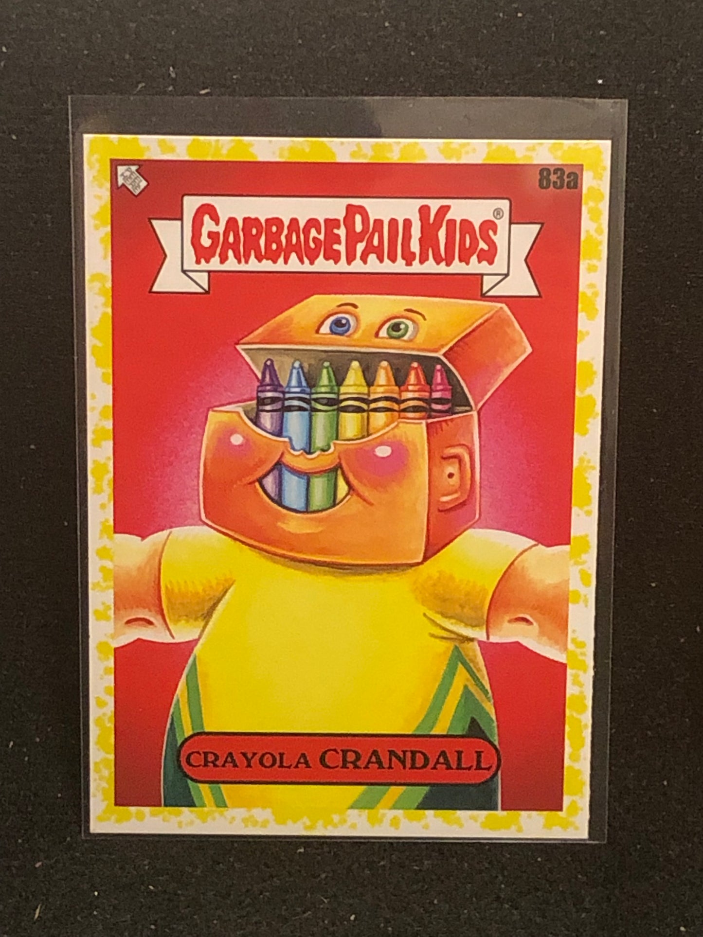 Garbage Pail Kids Kids At Play U-PICK Yellow Parallel Singles