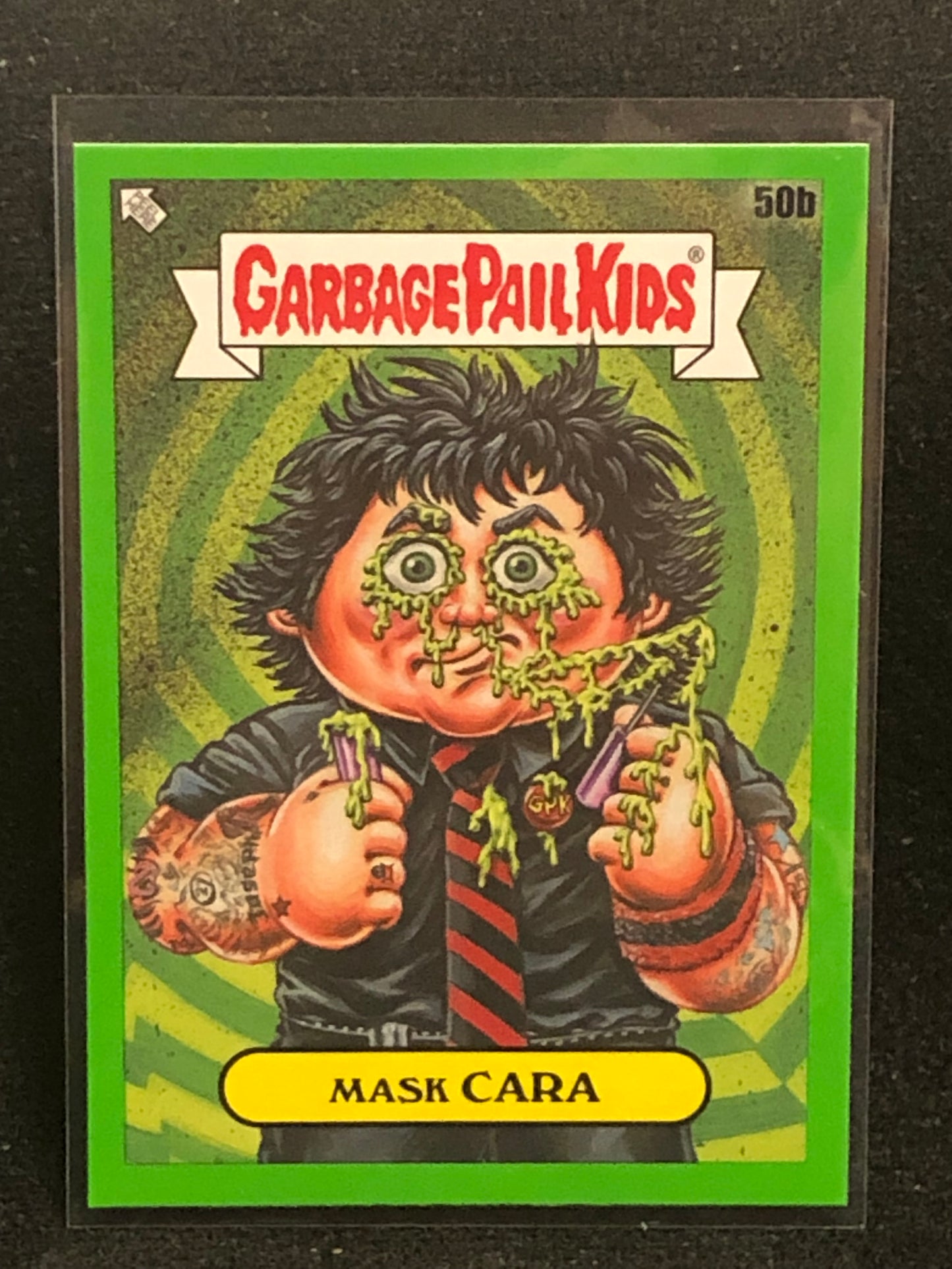 Garbage Pail Kids x Battle Of The Bands Green Day Green Border Singles