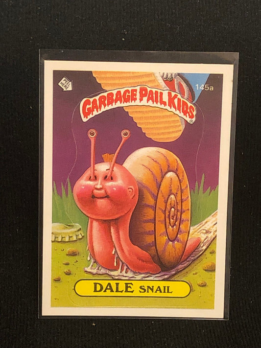 Garbage Pail Kids Original Series 4 (os4) 145a Dale Snail