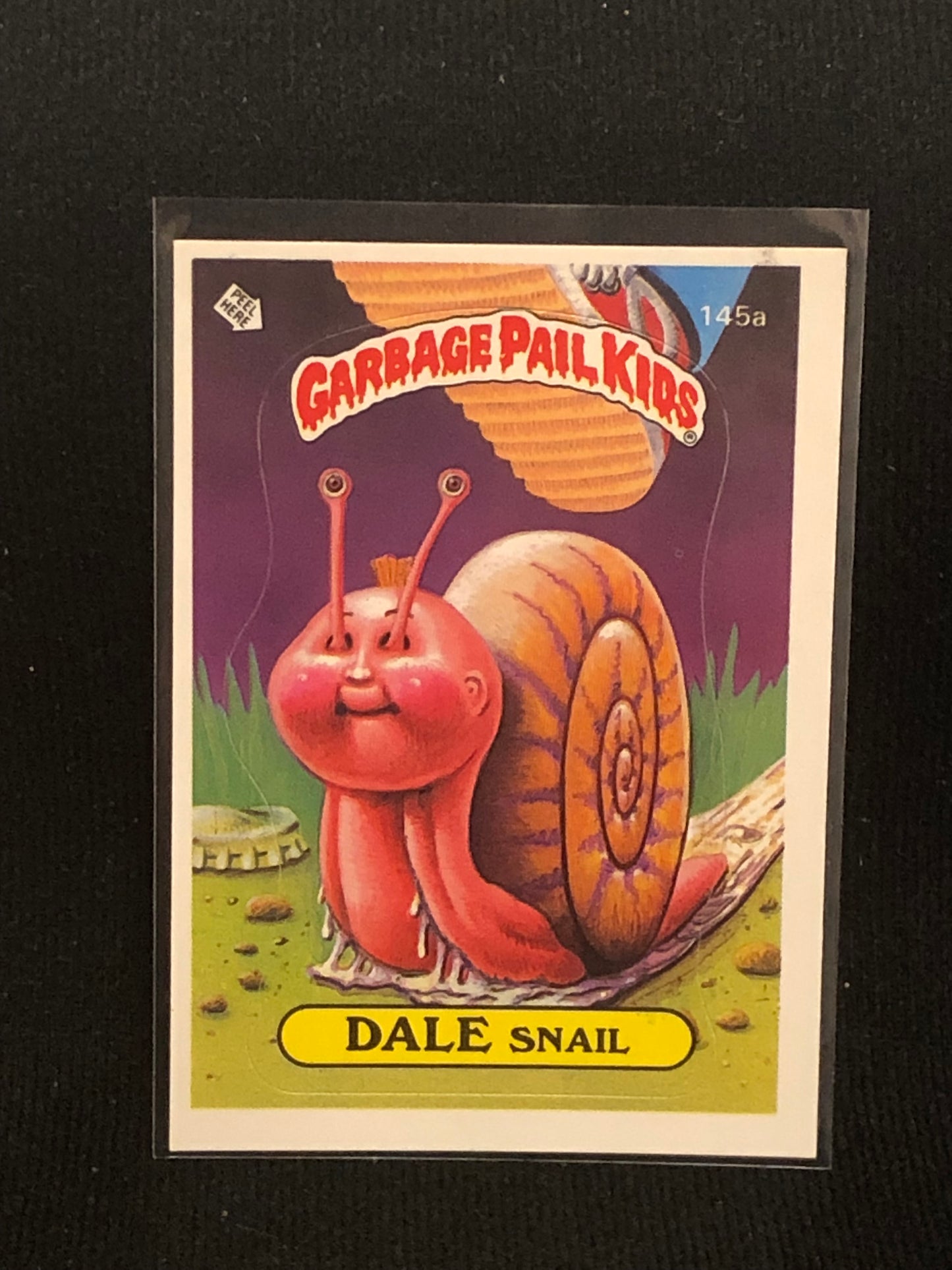Garbage Pail Kids Original Series 4 (os4) 145a Dale Snail