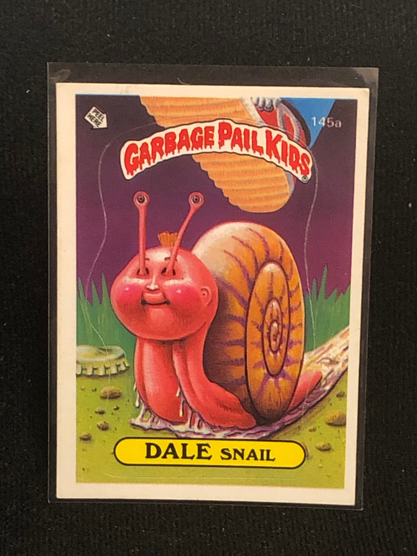 Garbage Pail Kids Original Series 4 (os4) 145a Dale Snail