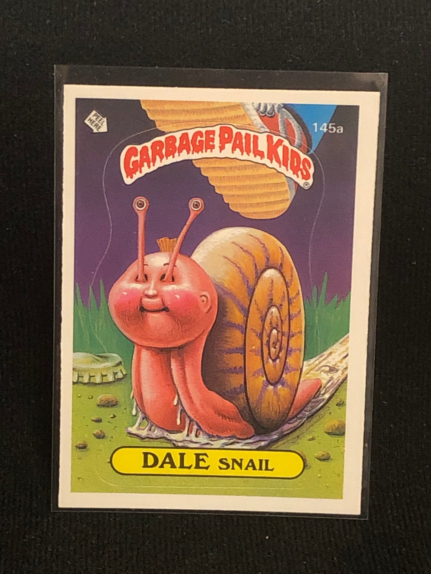 Garbage Pail Kids Original Series 4 (os4) 145a Dale Snail