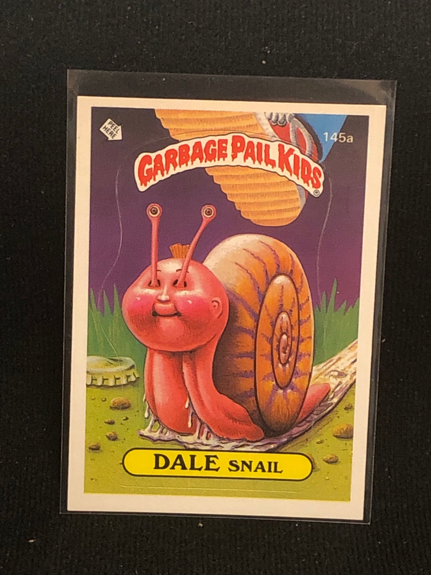 Garbage Pail Kids Original Series 4 (os4) 145a Dale Snail
