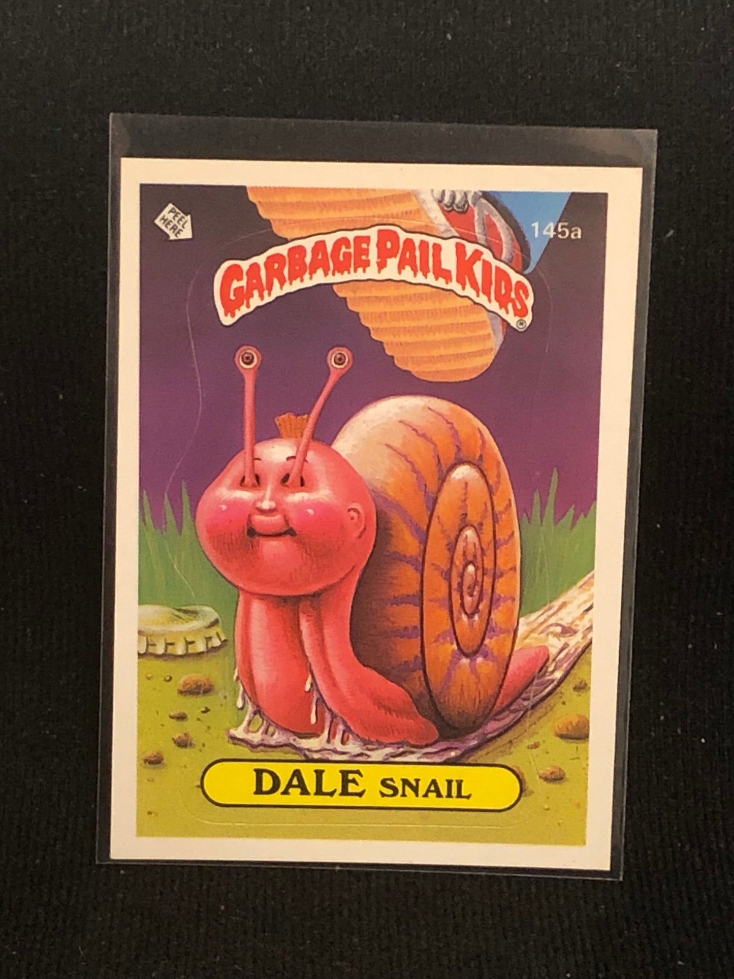 Garbage Pail Kids Original Series 4 (os4) 145a Dale Snail