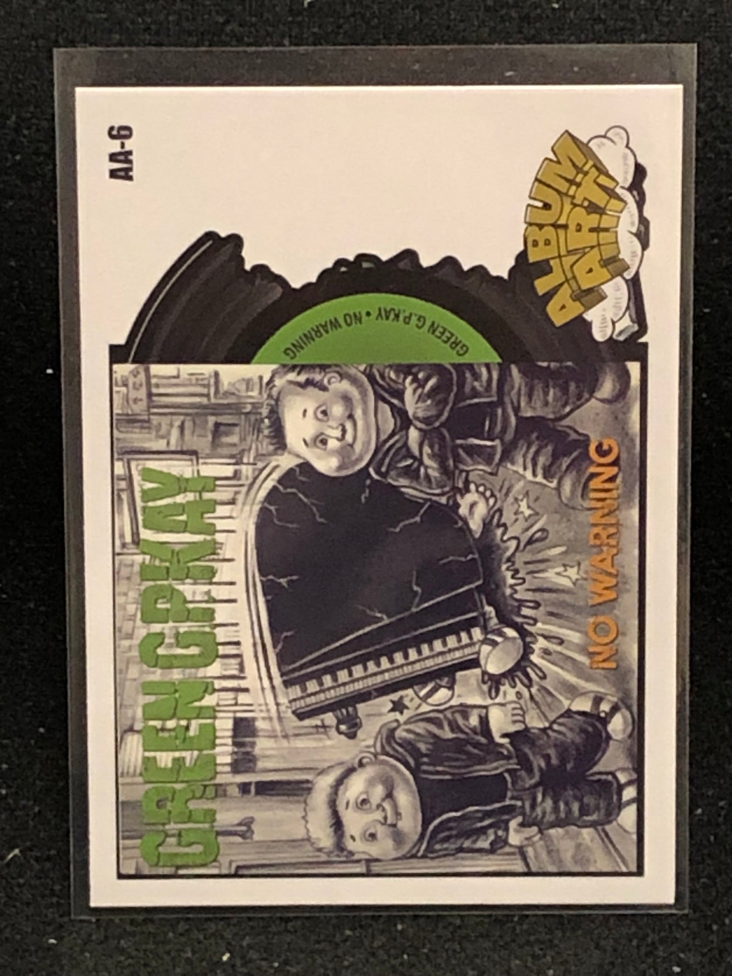 Garbage Pail Kids x Battle Of The Bands Green Day Album Art Singles