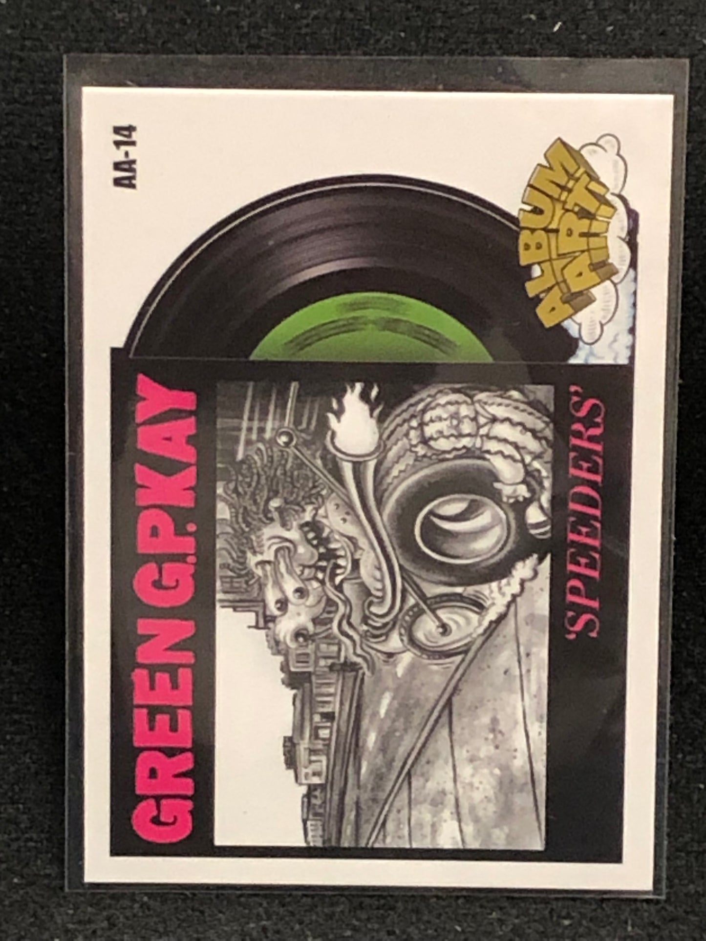 Garbage Pail Kids x Battle Of The Bands Green Day Album Art Singles