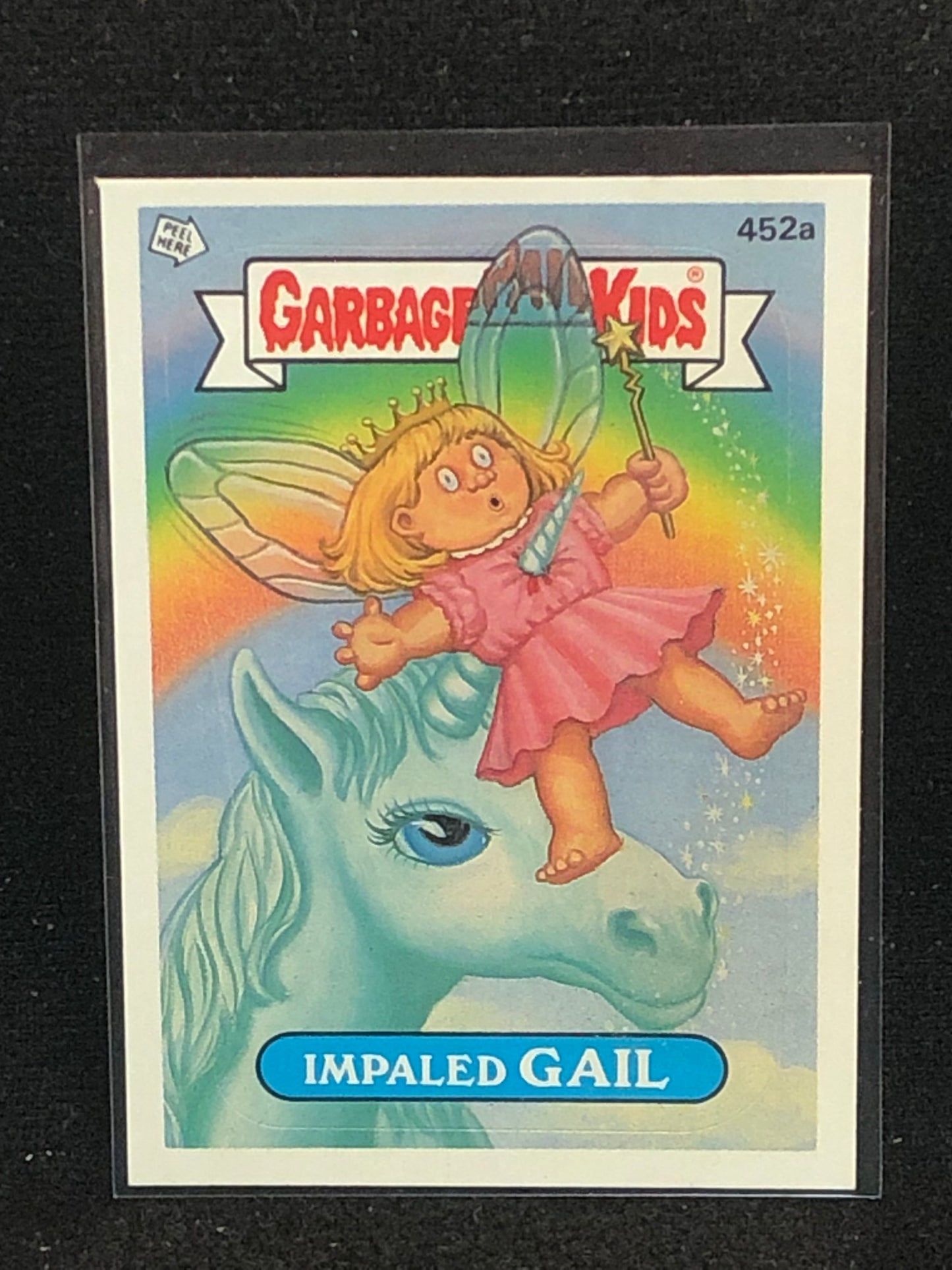 Garbage Pail Kids Original Series 11 (os11) 452a Impaled Gail