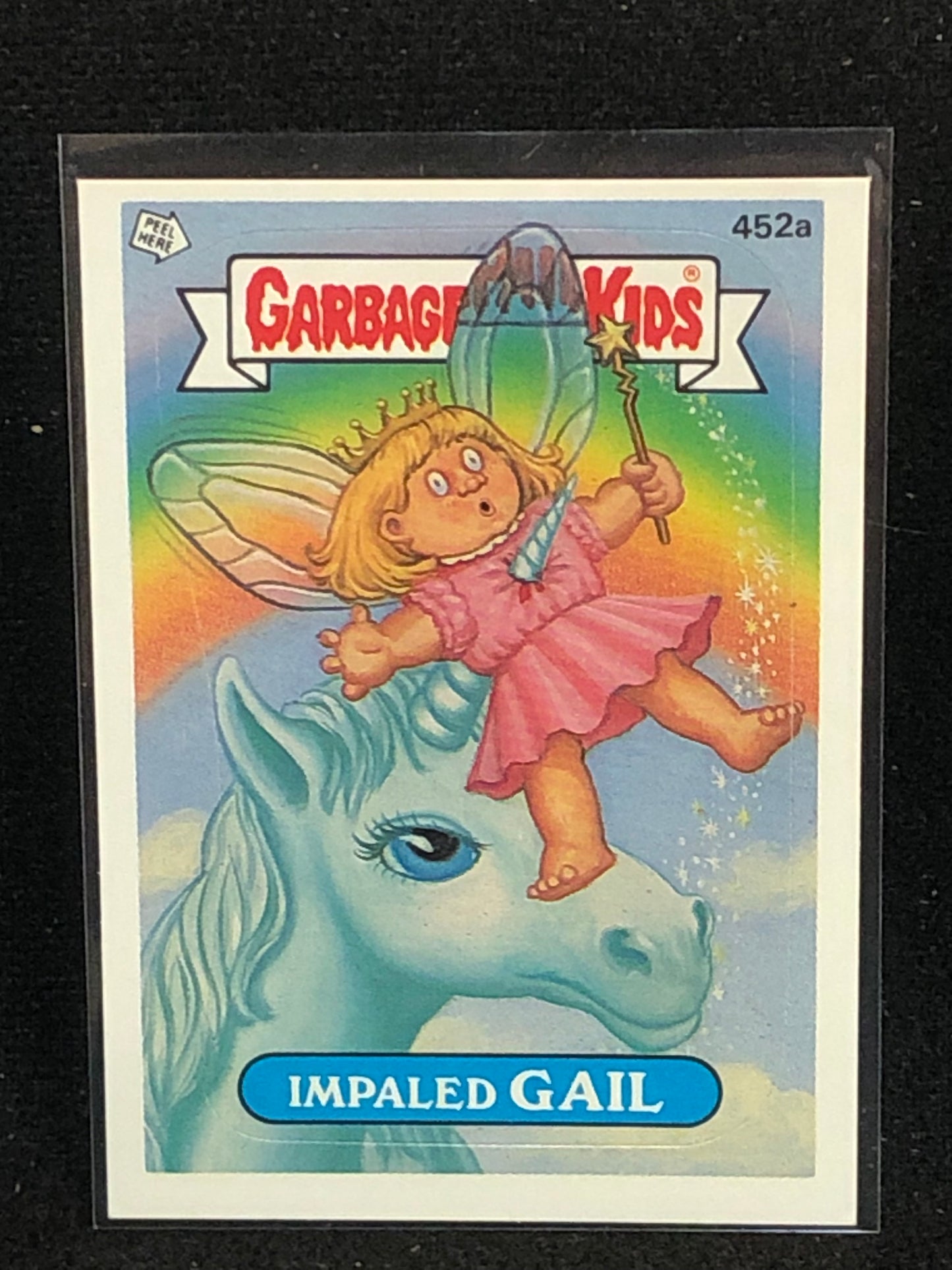 Garbage Pail Kids Original Series 11 (os11) 452a Impaled Gail