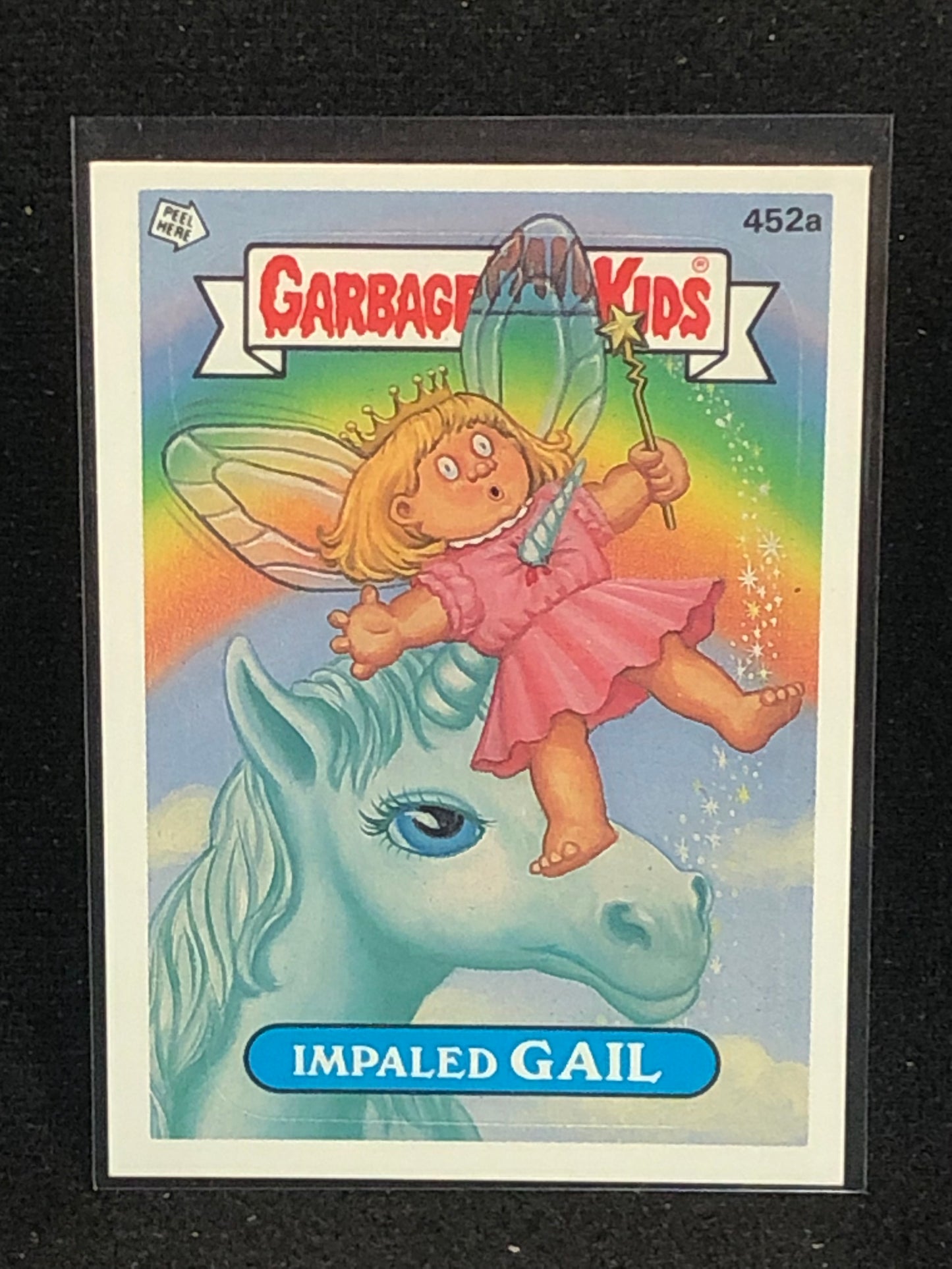 Garbage Pail Kids Original Series 11 (os11) 452a Impaled Gail