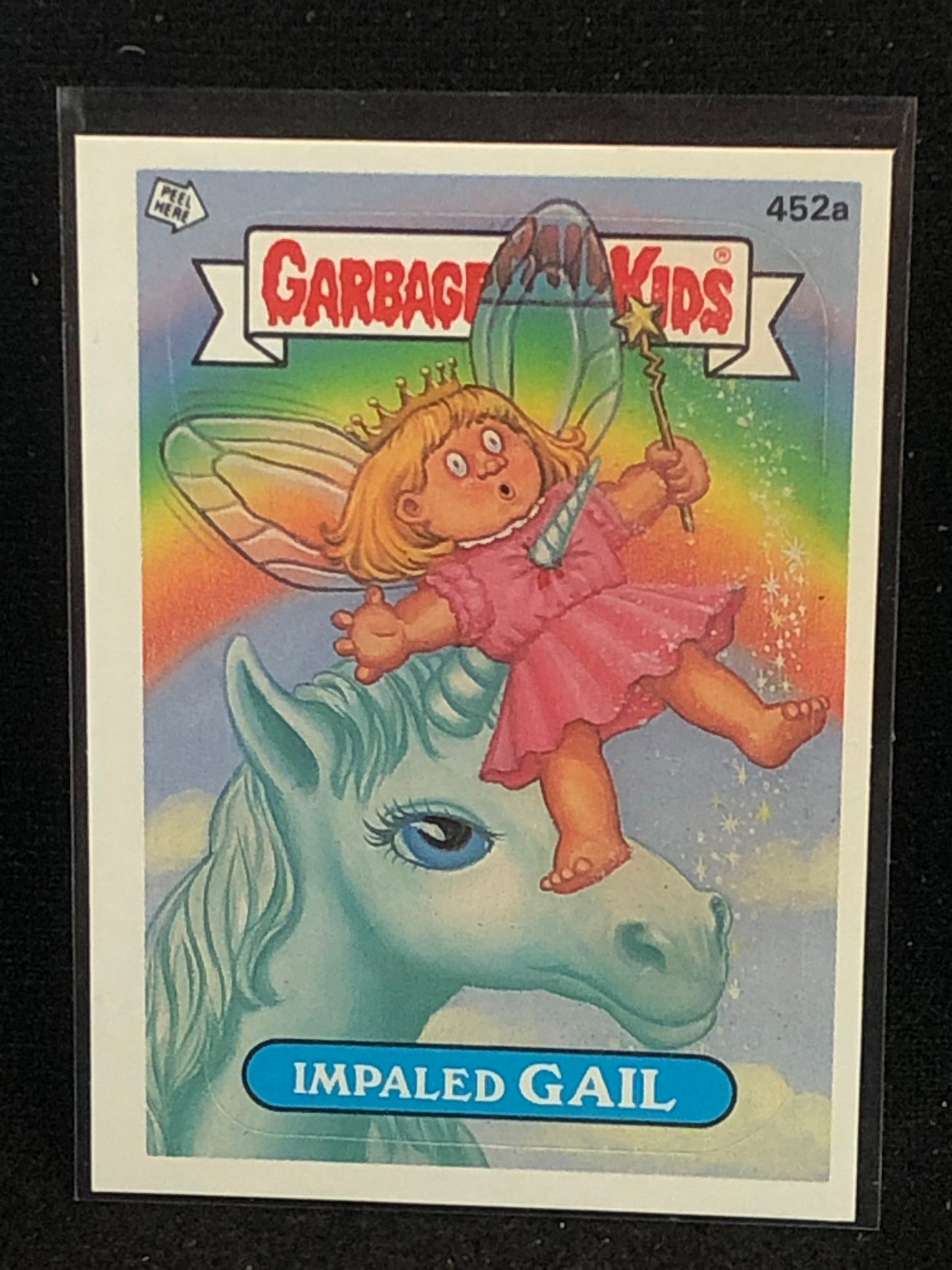 Garbage Pail Kids Original Series 11 (os11) 452a Impaled Gail
