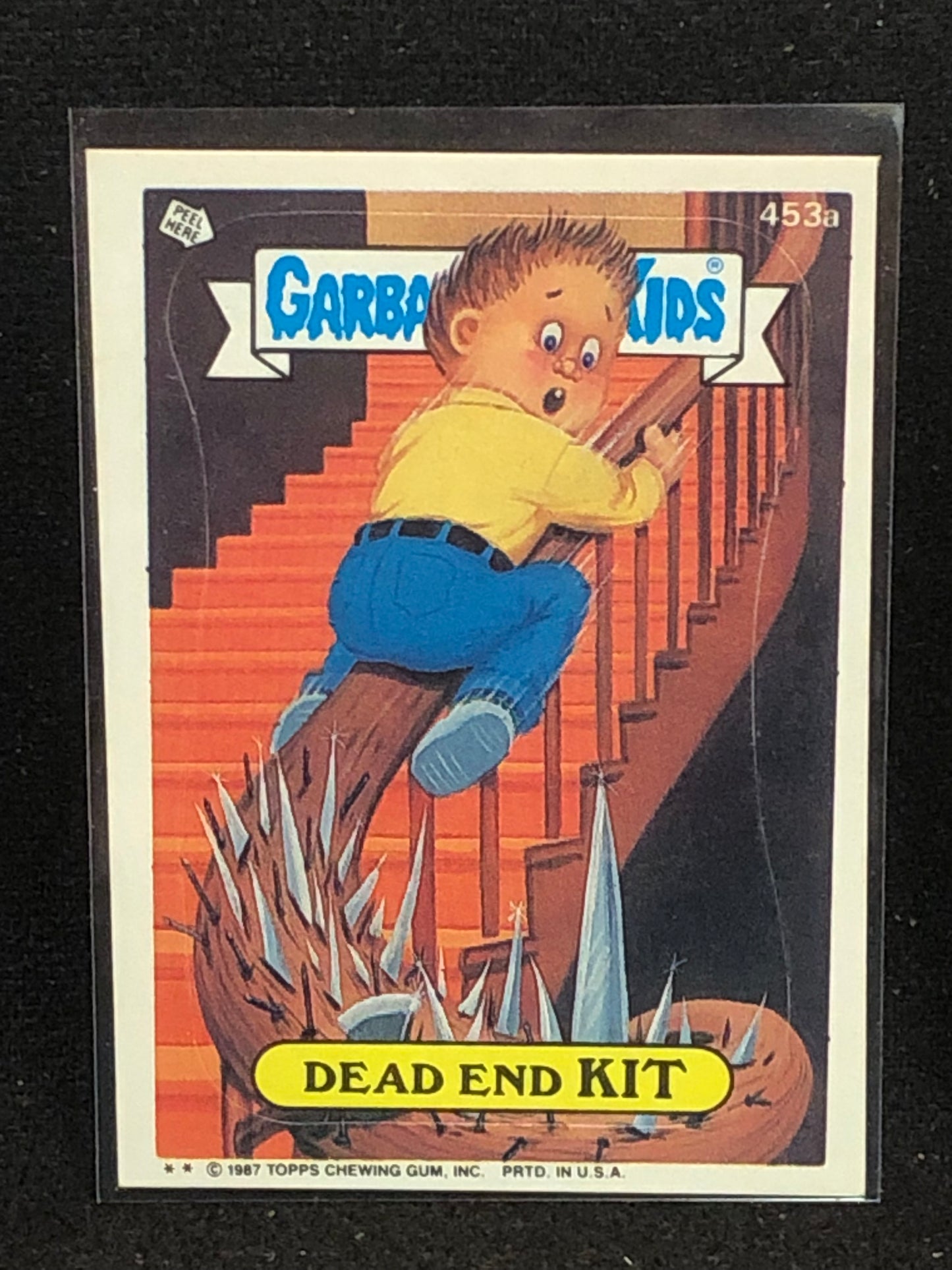 Garbage Pail Kids Original Series 11 (os11) 453a Dead End Kit