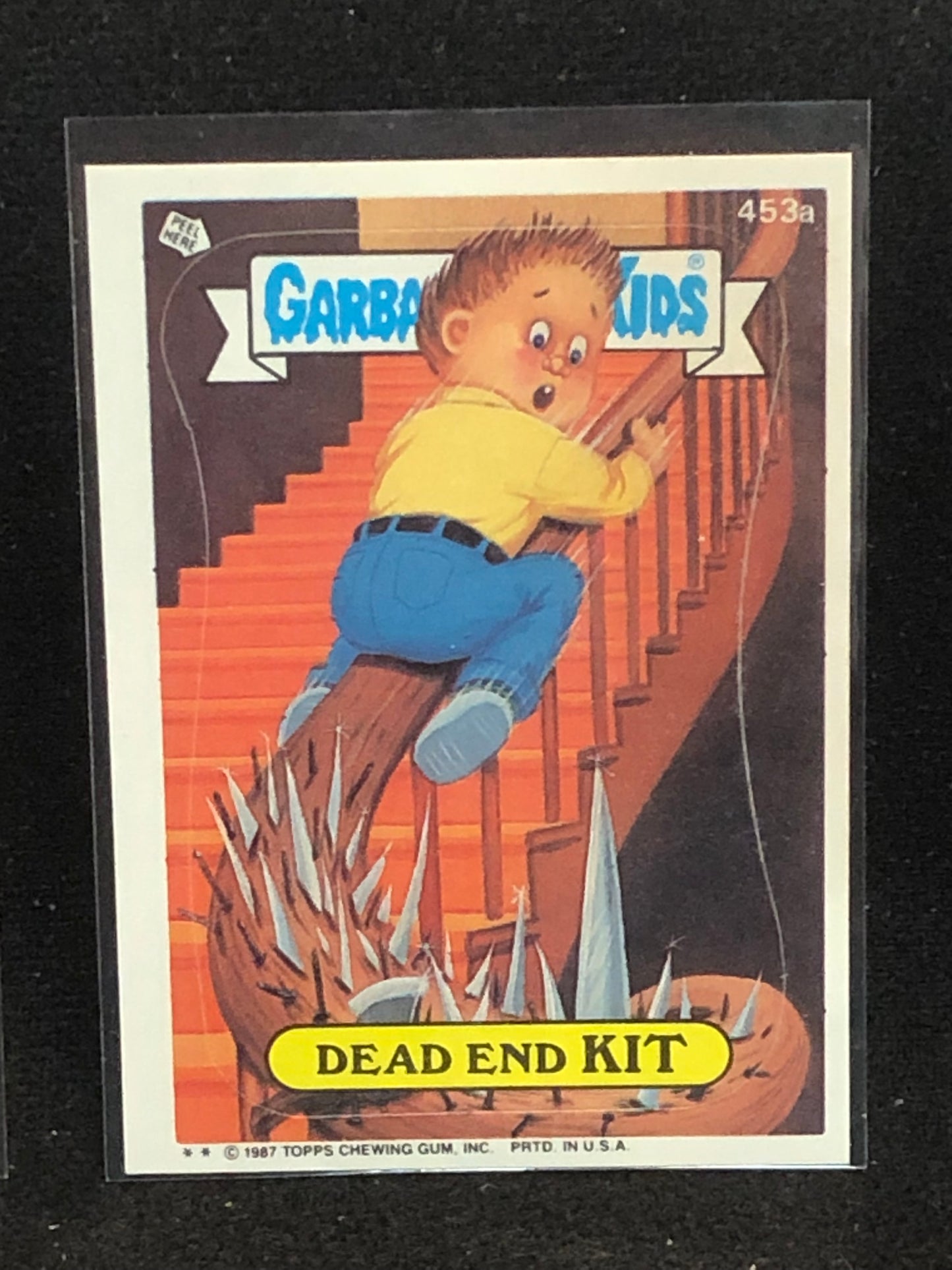 Garbage Pail Kids Original Series 11 (os11) 453a Dead End Kit