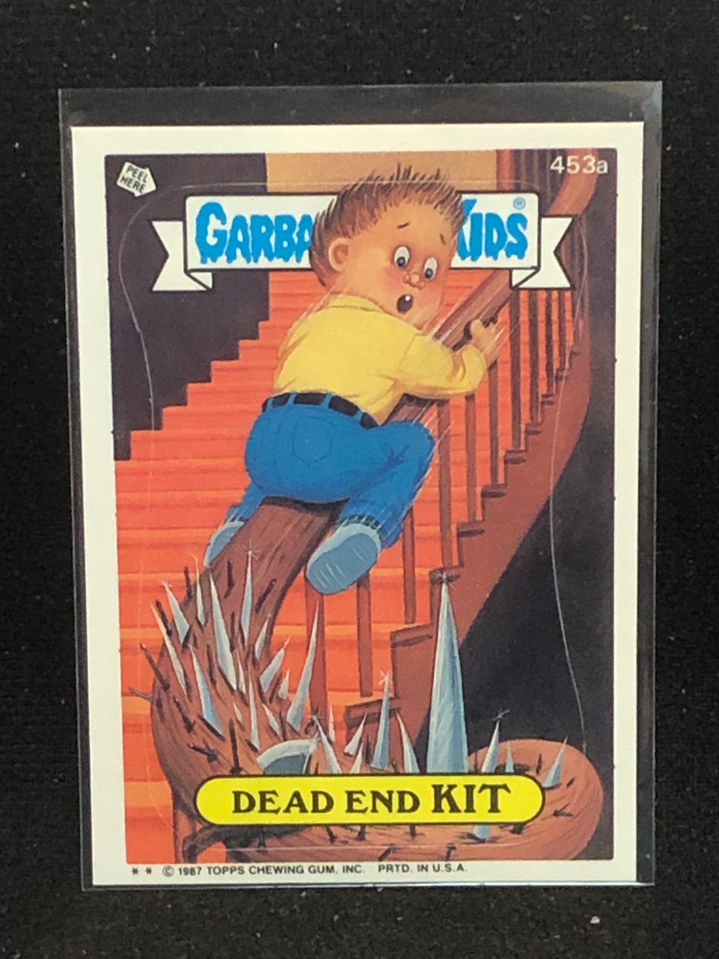 Garbage Pail Kids Original Series 11 (os11) 453a Dead End Kit