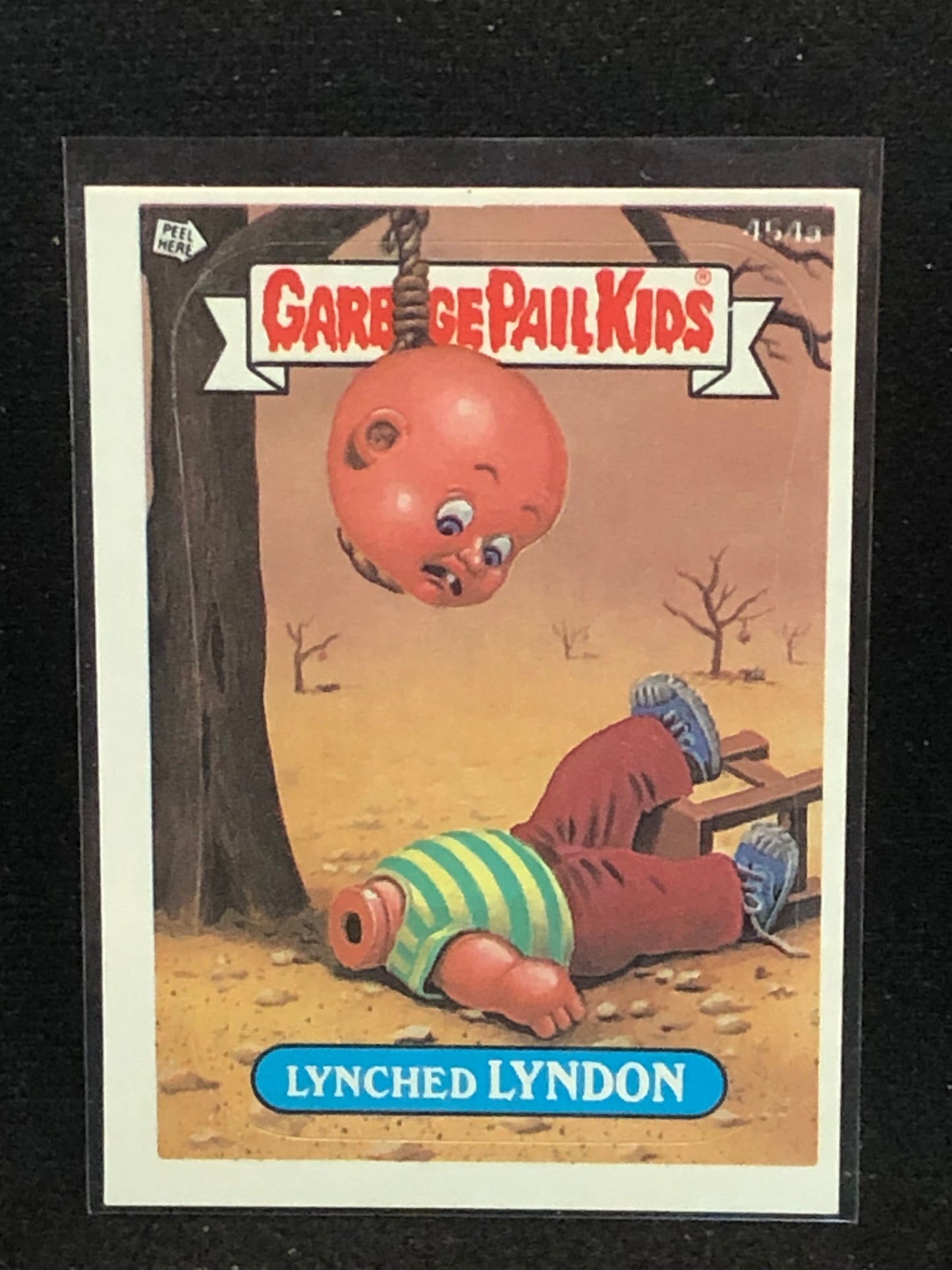 Garbage Pail Kids Original Series 11 (os11) 454a Lynched Lyndon