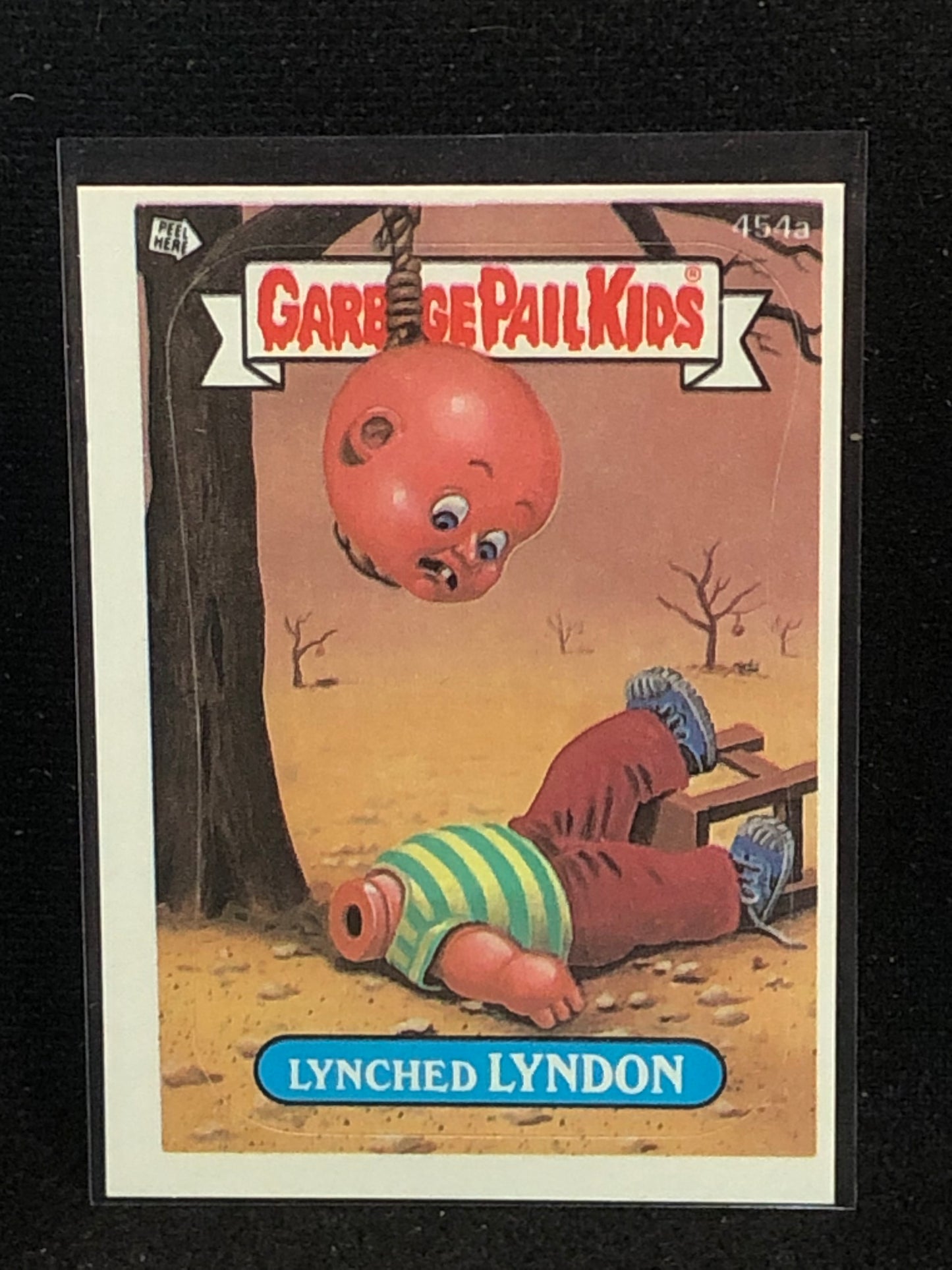 Garbage Pail Kids Original Series 11 (os11) 454a Lynched Lyndon