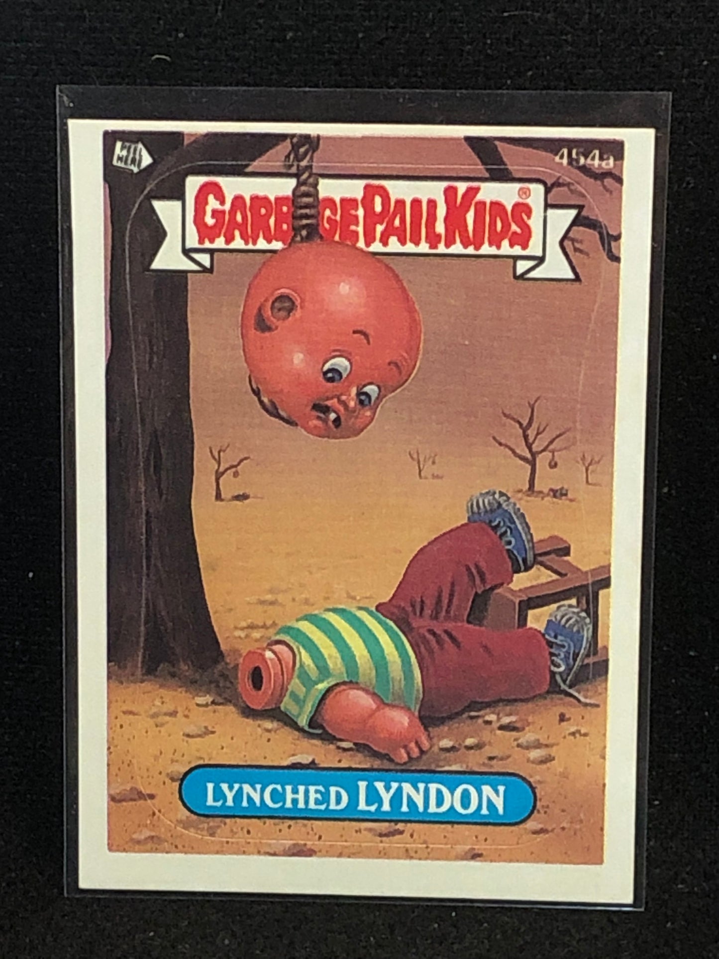 Garbage Pail Kids Original Series 11 (os11) 454a Lynched Lyndon