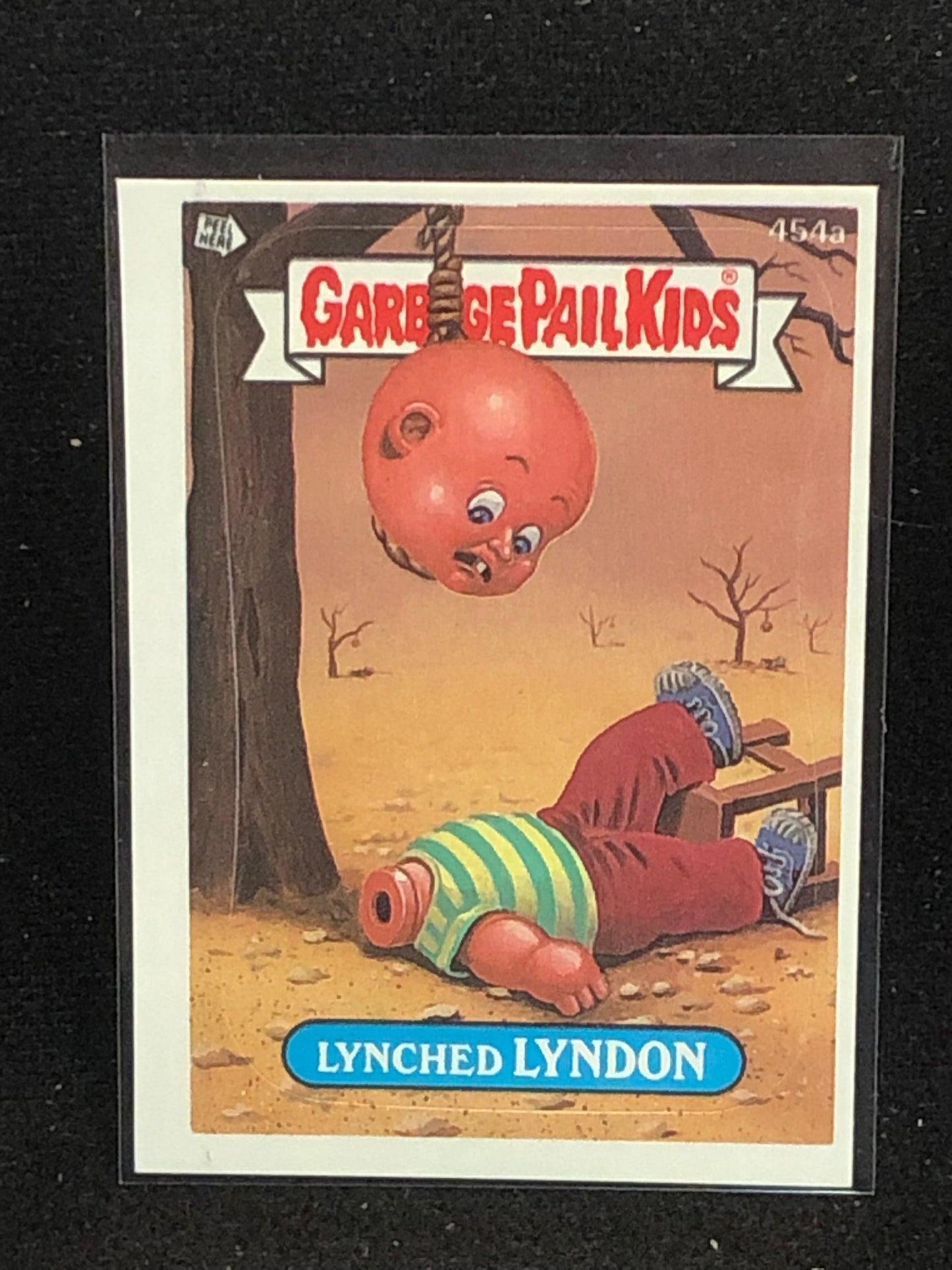Garbage Pail Kids Original Series 11 (os11) 454a Lynched Lyndon