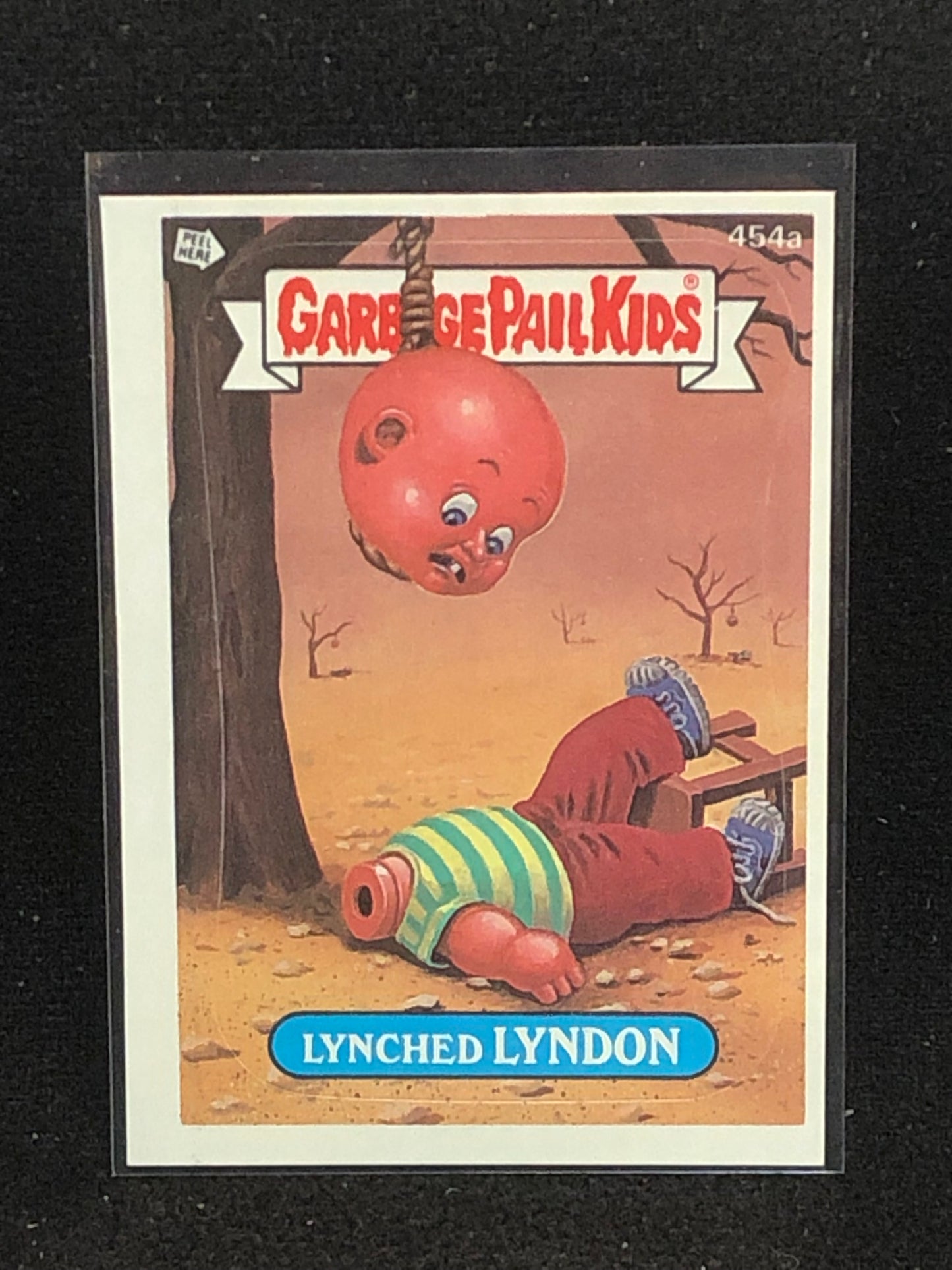 Garbage Pail Kids Original Series 11 (os11) 454a Lynched Lyndon