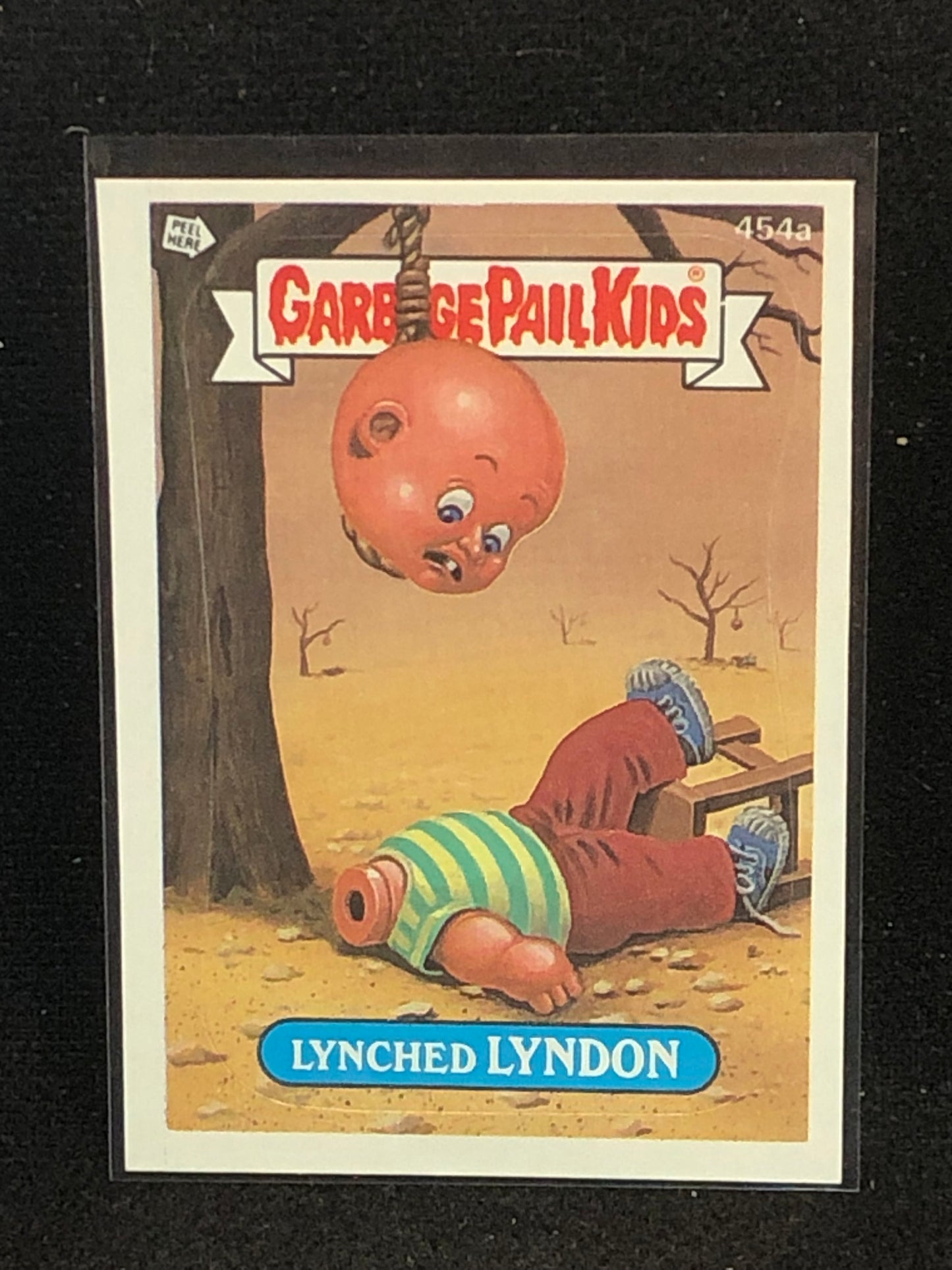 Garbage Pail Kids Original Series 11 (os11) 454a Lynched Lyndon