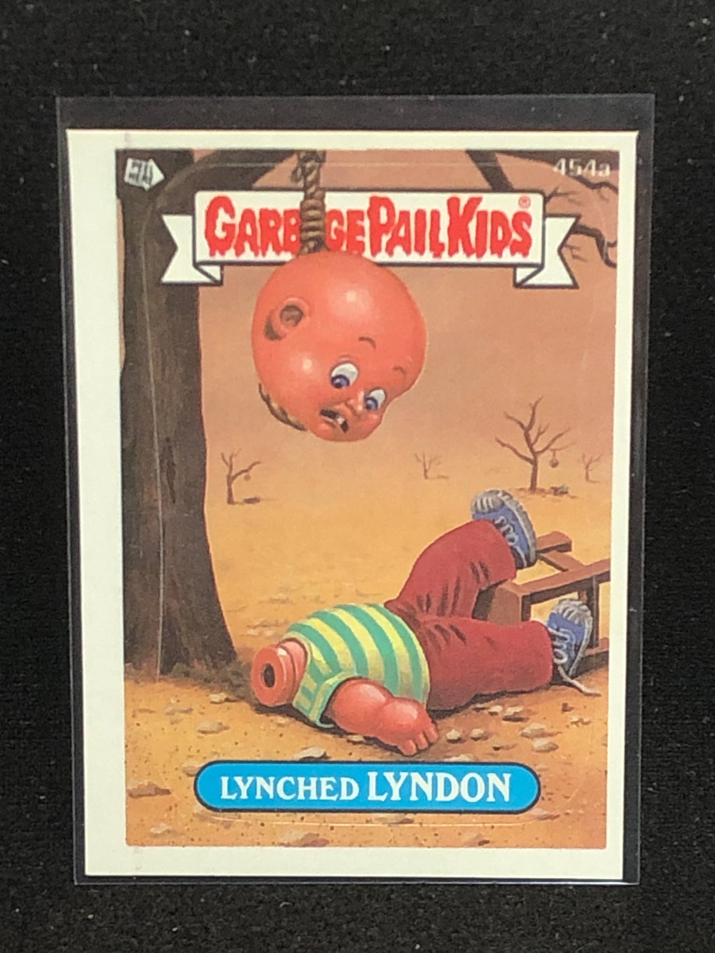 Garbage Pail Kids Original Series 11 (os11) 454a Lynched Lyndon