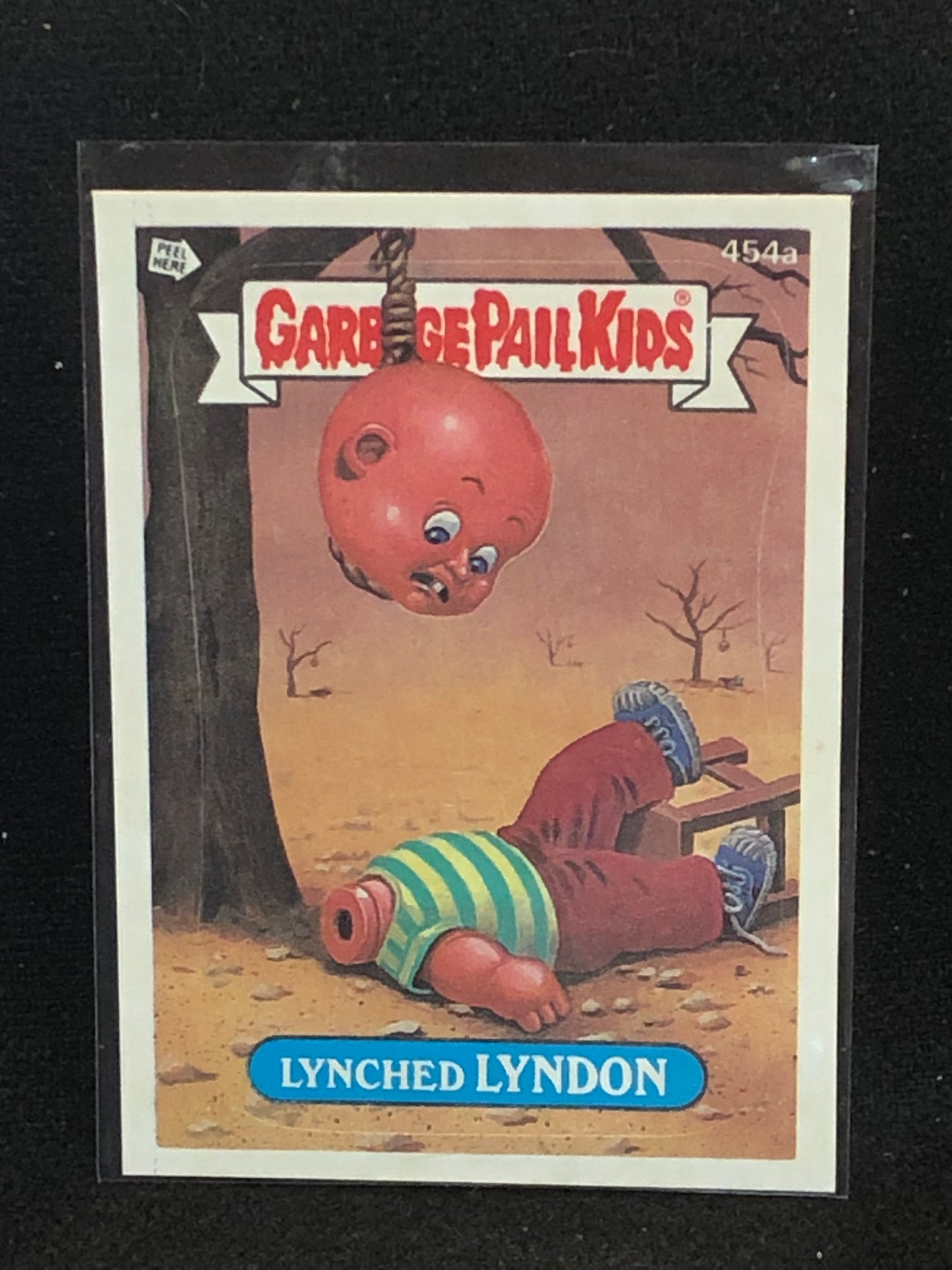 Garbage Pail Kids Original Series 11 (os11) 454a Lynched Lyndon