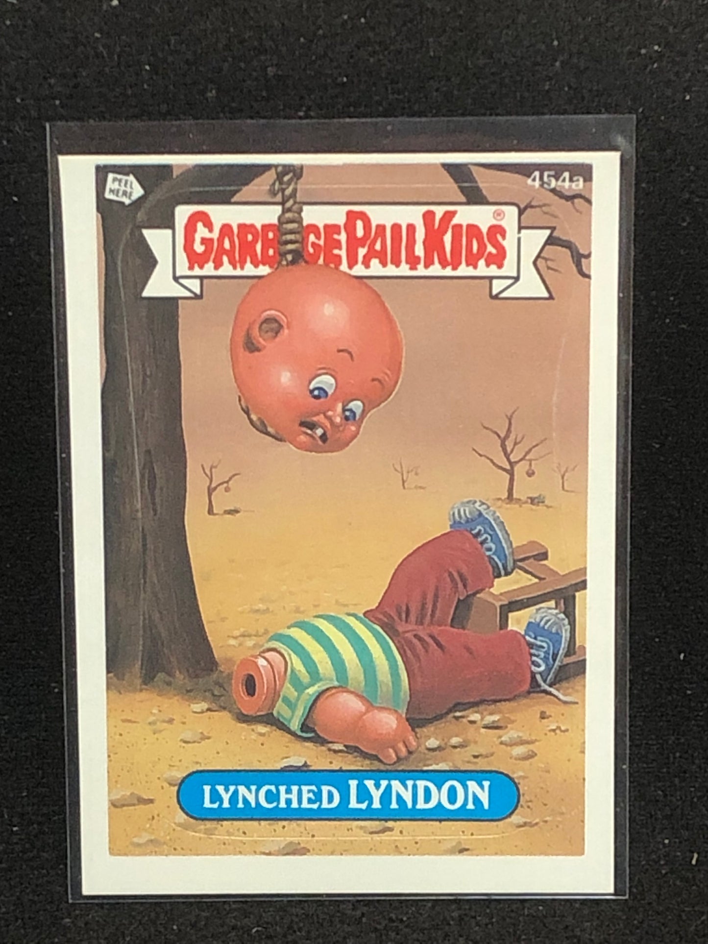 Garbage Pail Kids Original Series 11 (os11) 454a Lynched Lyndon