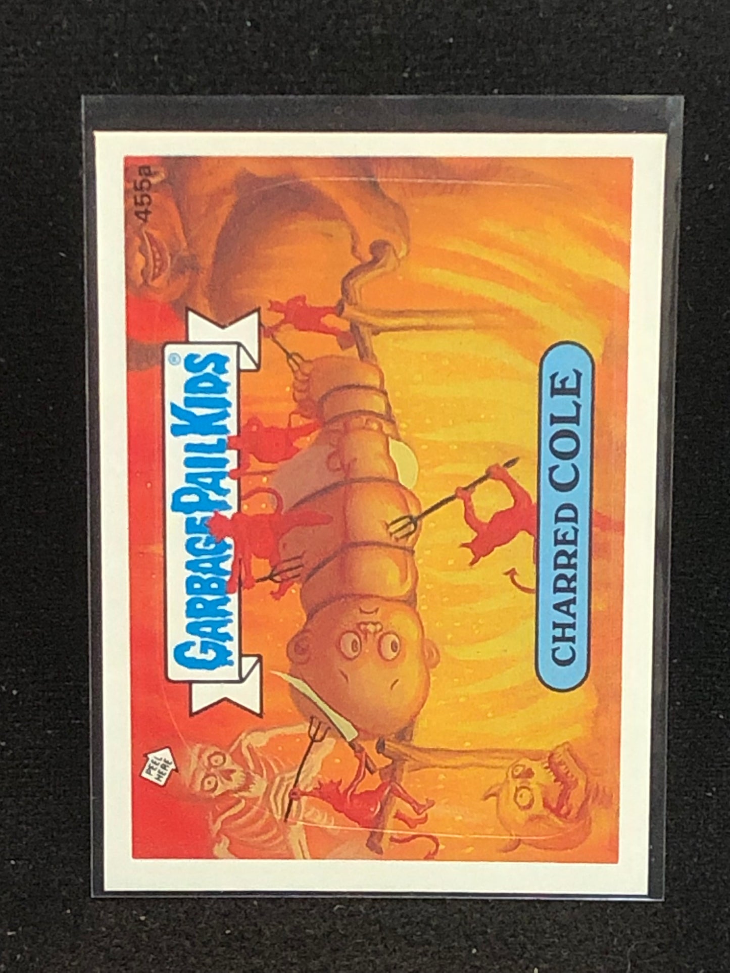Garbage Pail Kids Original Series 11 (os11) 455a Charred Cole