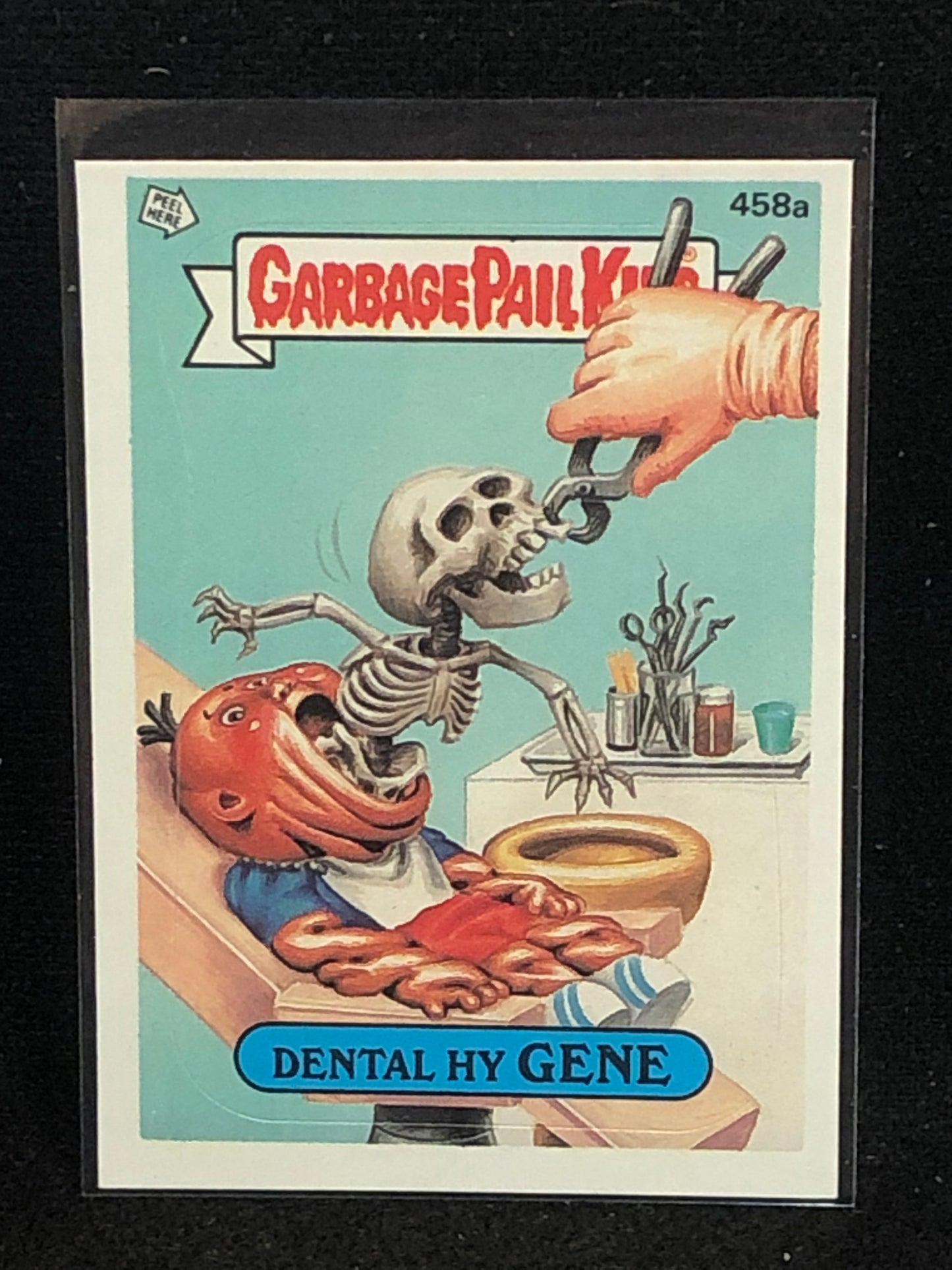 Garbage Pail Kids Original Series 11 (os11) 458a Dental Hy Gene