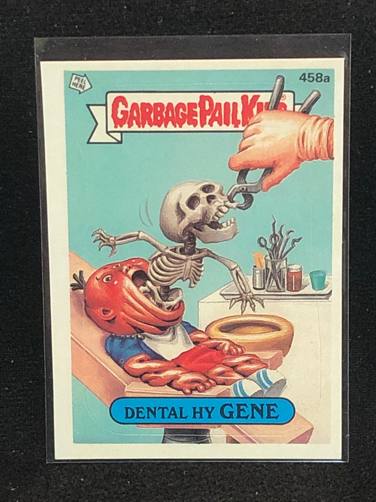 Garbage Pail Kids Original Series 11 (os11) 458a Dental Hy Gene