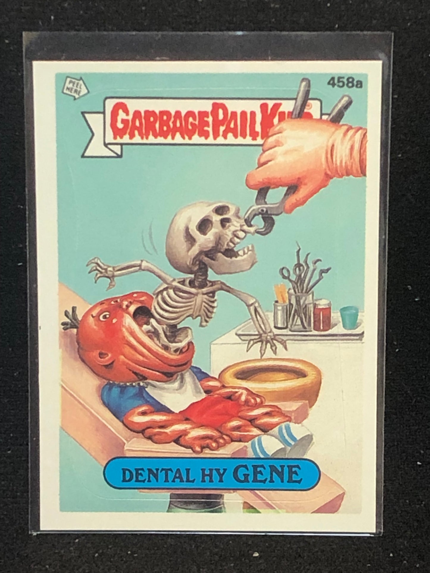 Garbage Pail Kids Original Series 11 (os11) 458a Dental Hy Gene