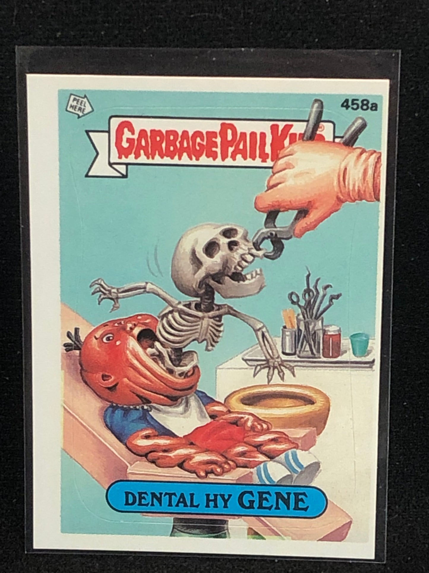 Garbage Pail Kids Original Series 11 (os11) 458a Dental Hy Gene