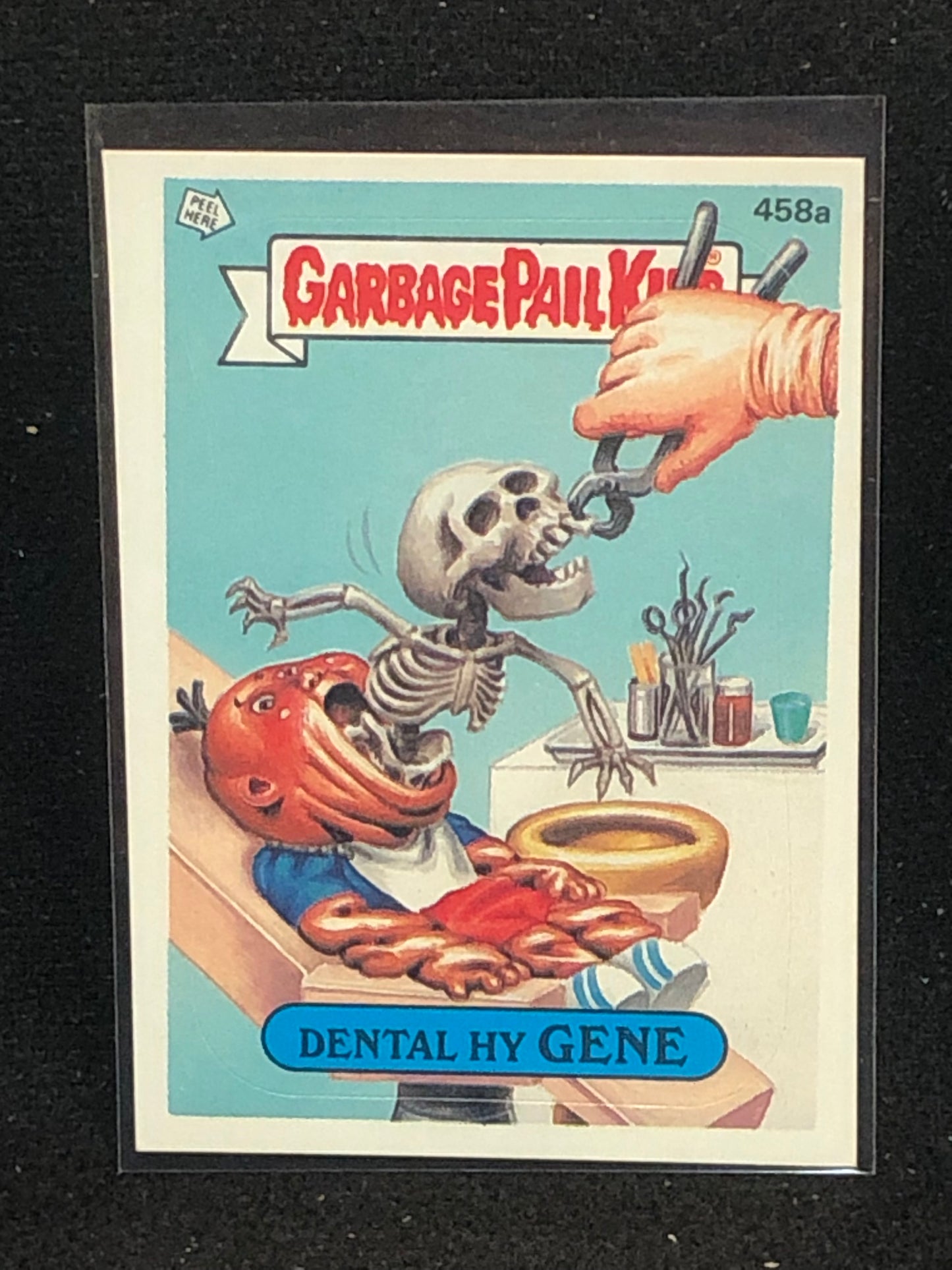 Garbage Pail Kids Original Series 11 (os11) 458a Dental Hy Gene