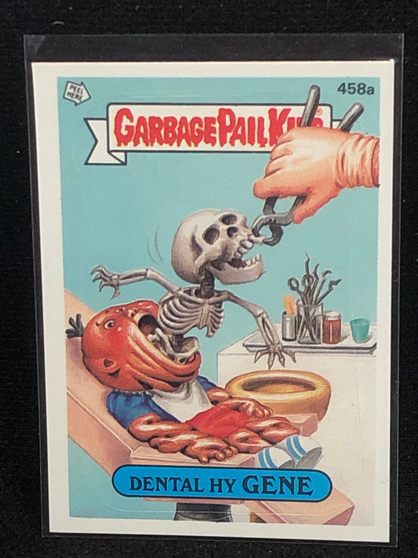 Garbage Pail Kids Original Series 11 (os11) 458a Dental Hy Gene