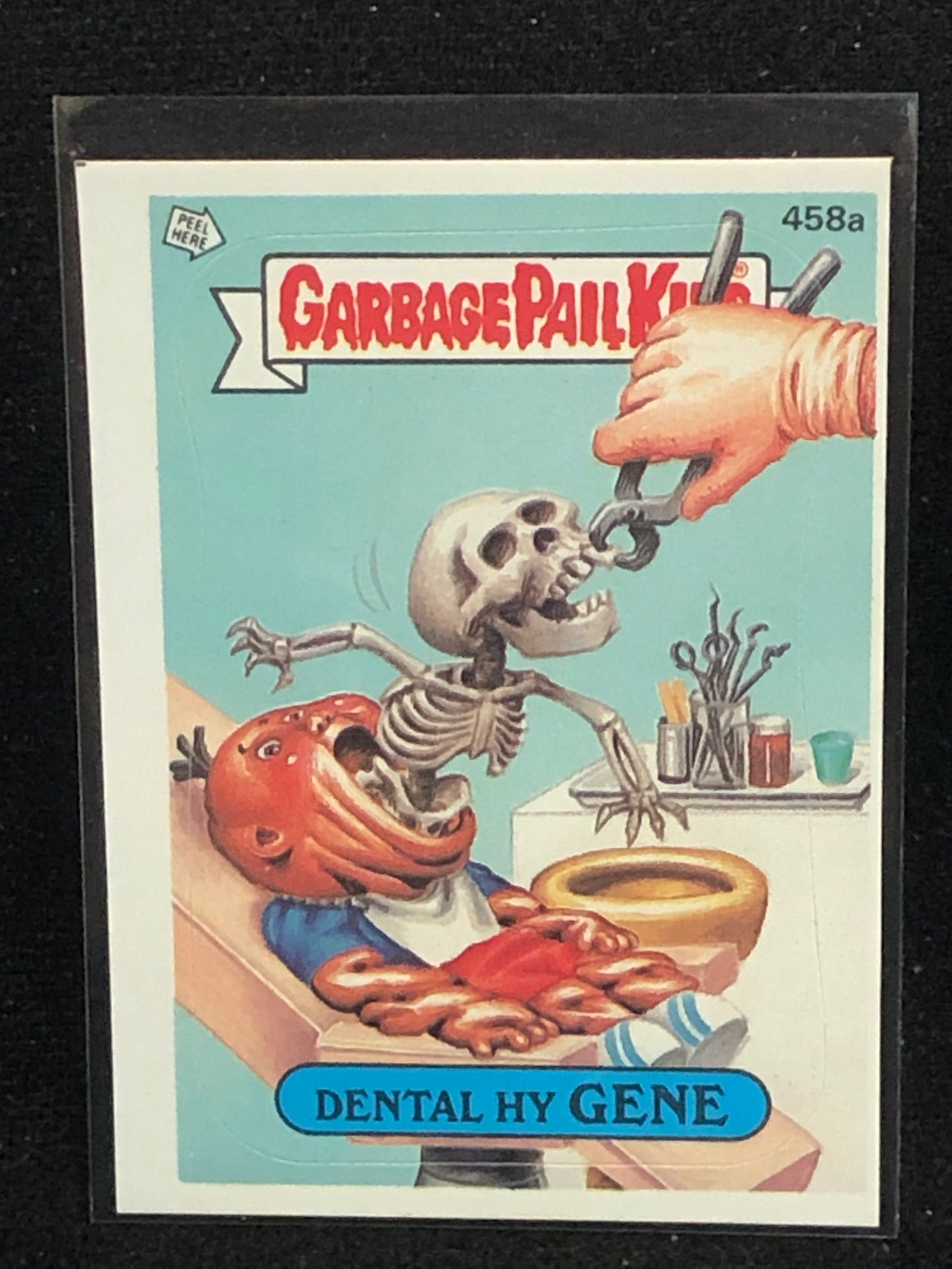 Garbage Pail Kids Original Series 11 (os11) 458a Dental Hy Gene