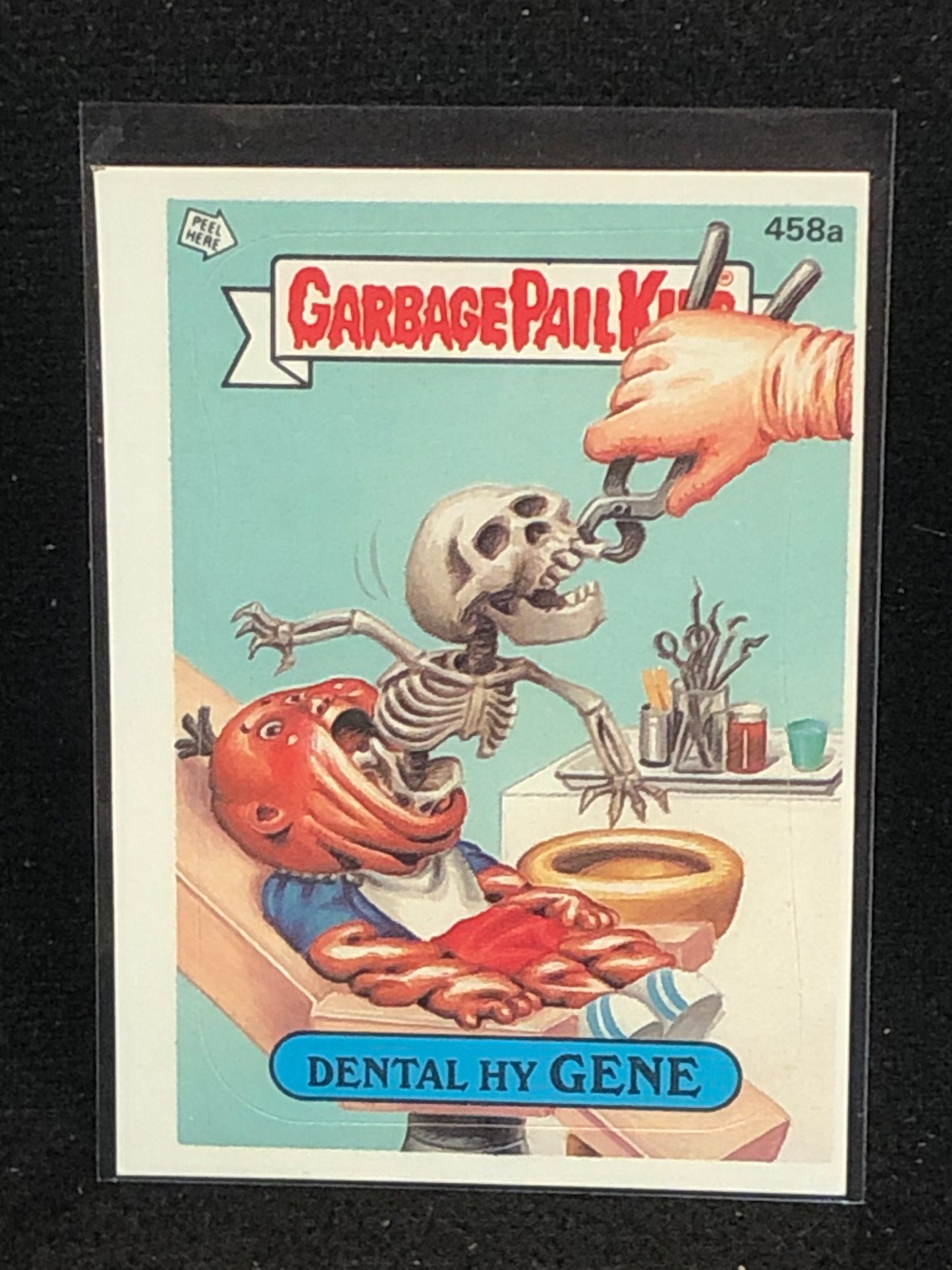 Garbage Pail Kids Original Series 11 (os11) 458a Dental Hy Gene