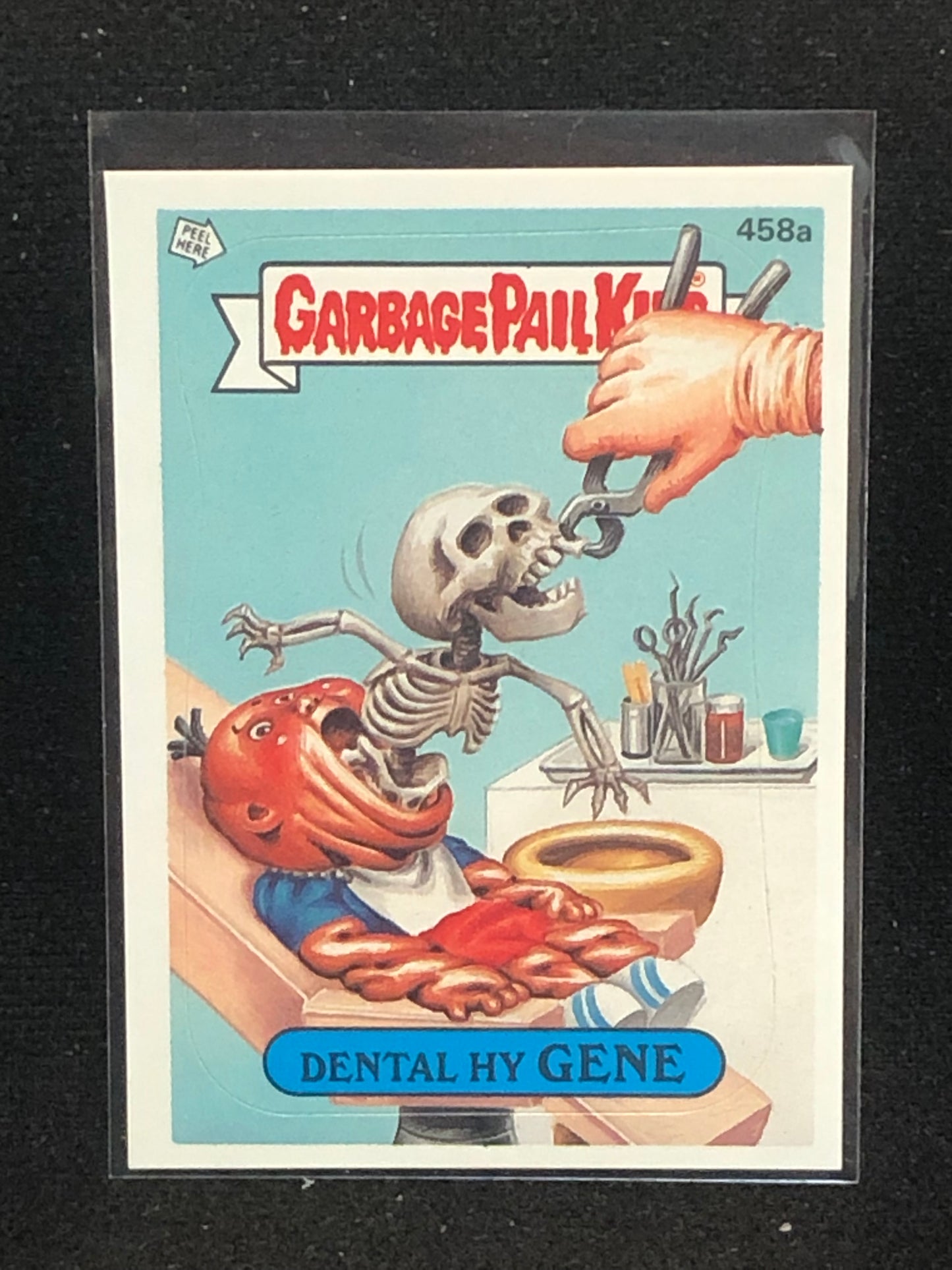 Garbage Pail Kids Original Series 11 (os11) 458a Dental Hy Gene