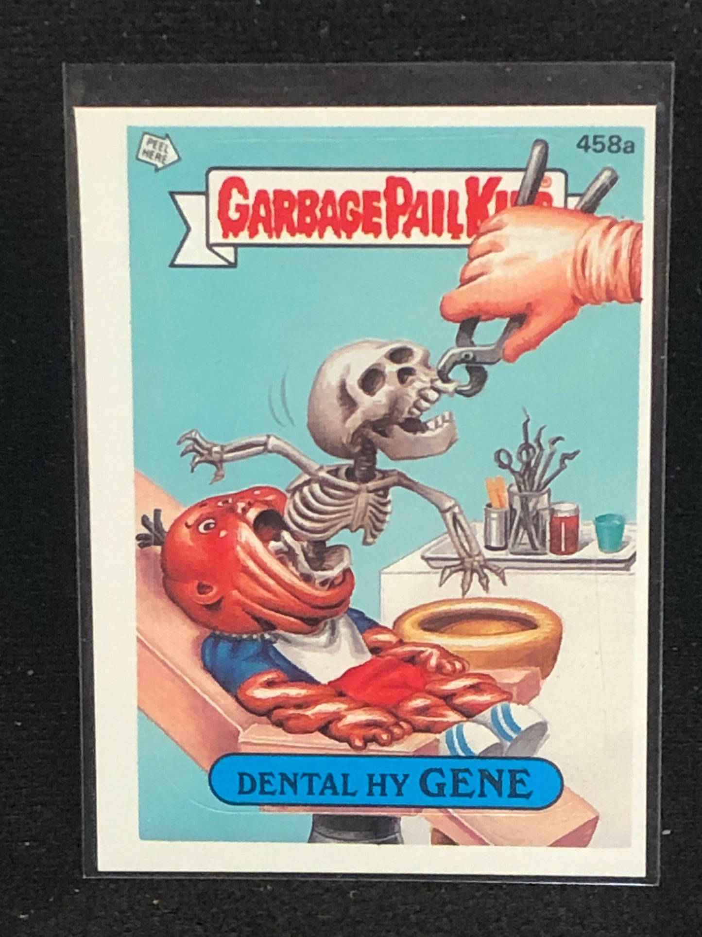 Garbage Pail Kids Original Series 11 (os11) 458a Dental Hy Gene
