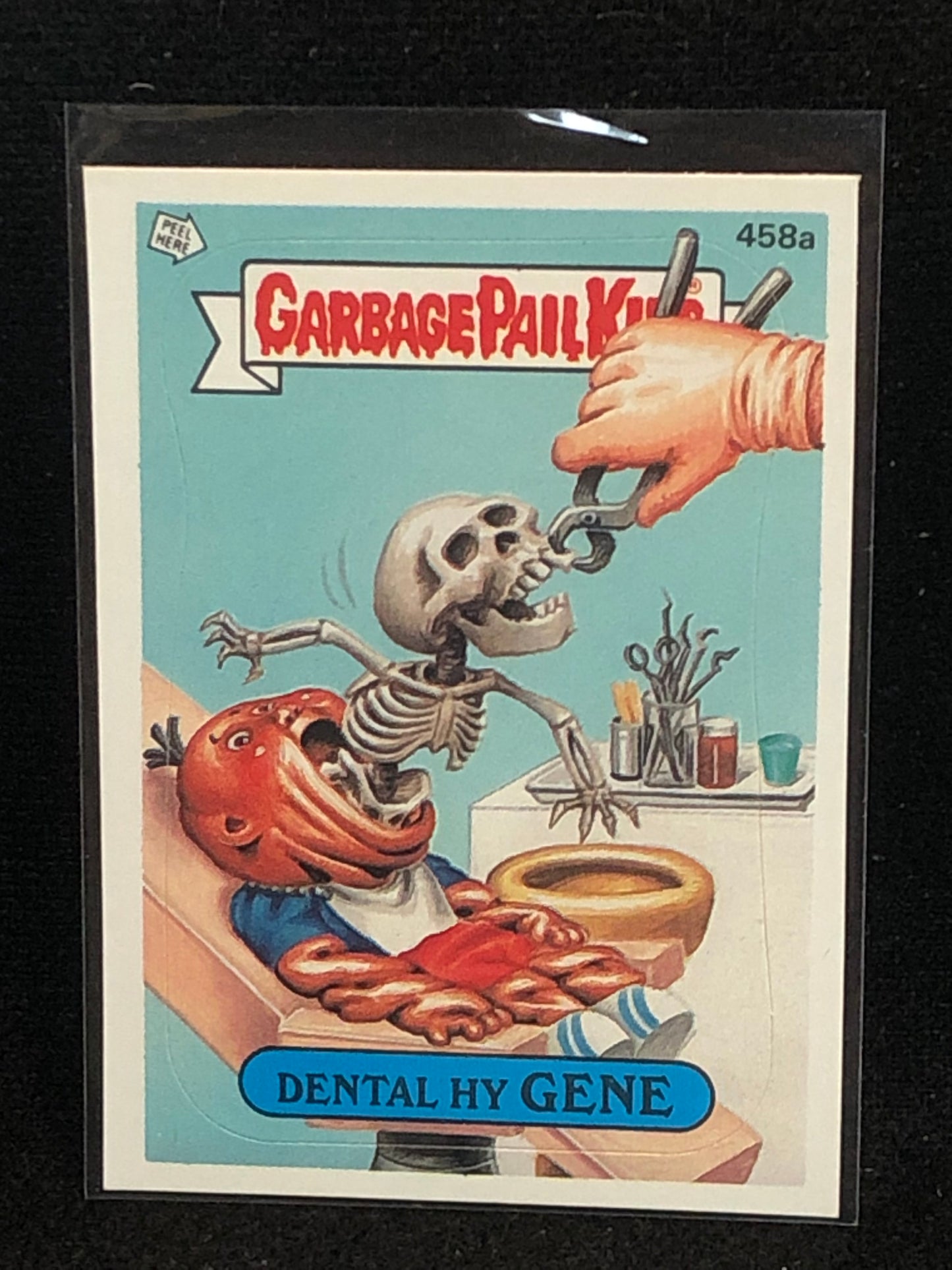 Garbage Pail Kids Original Series 11 (os11) 458a Dental Hy Gene