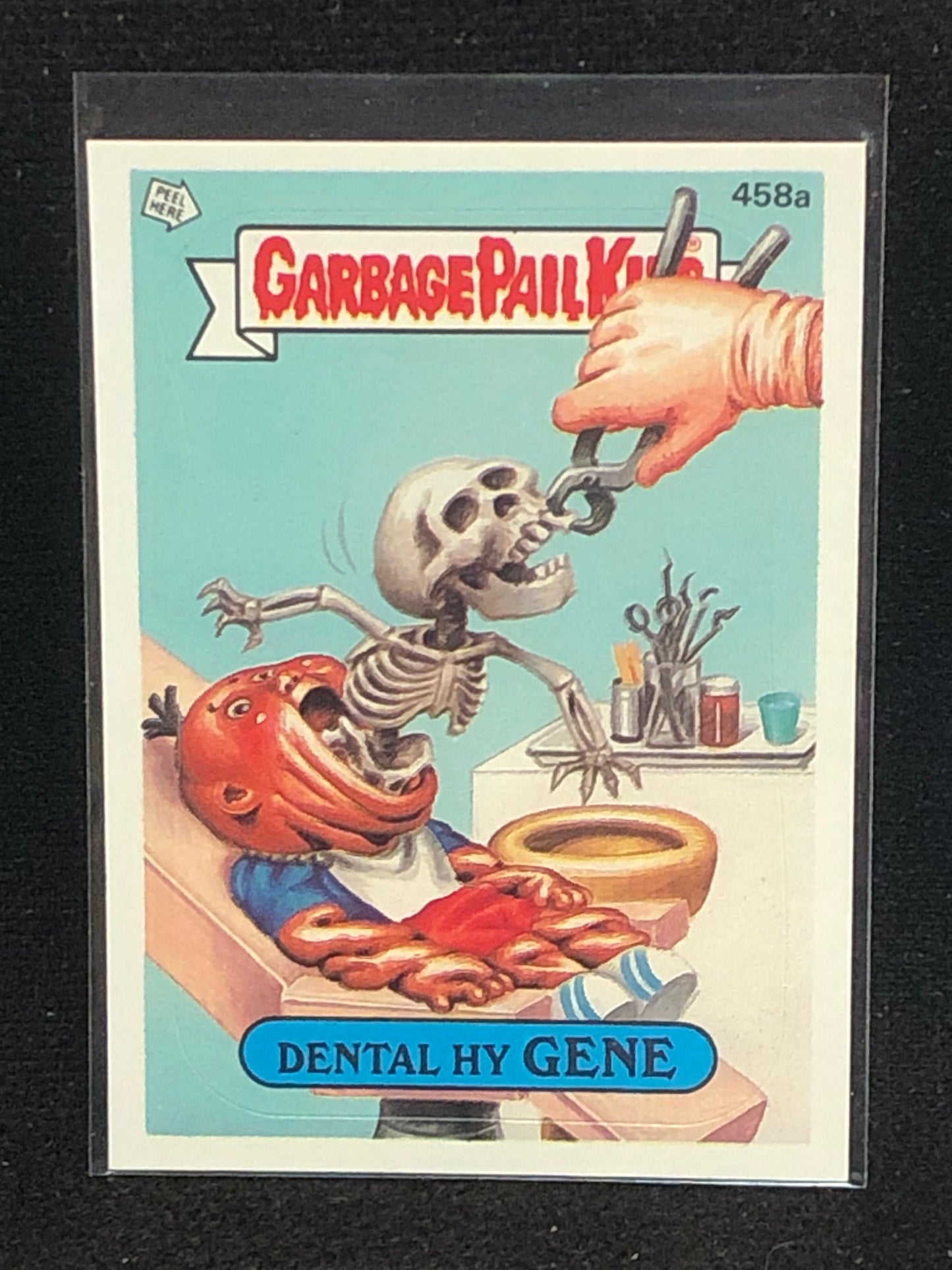 Garbage Pail Kids Original Series 11 (os11) 458a Dental Hy Gene