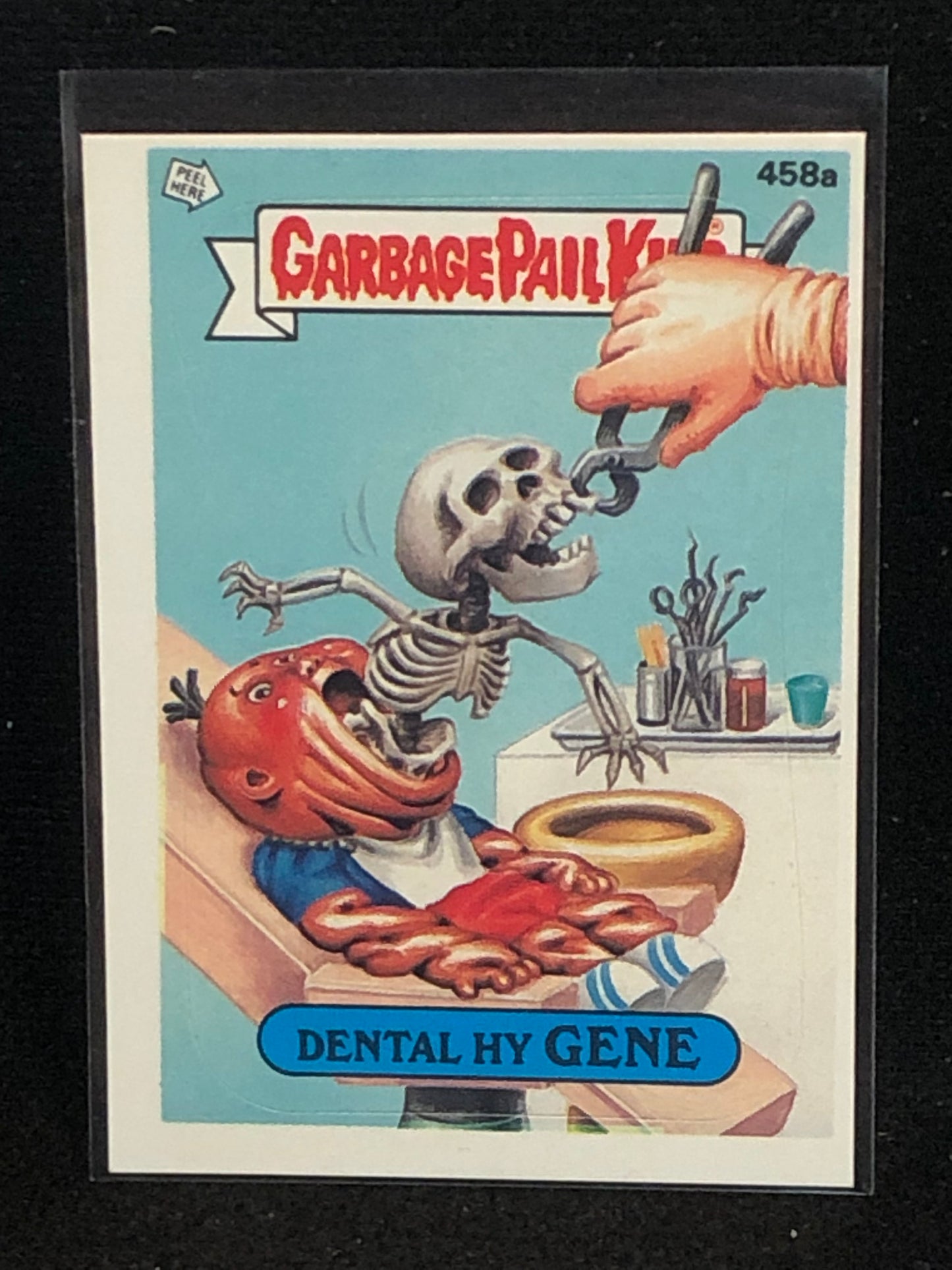 Garbage Pail Kids Original Series 11 (os11) 458a Dental Hy Gene