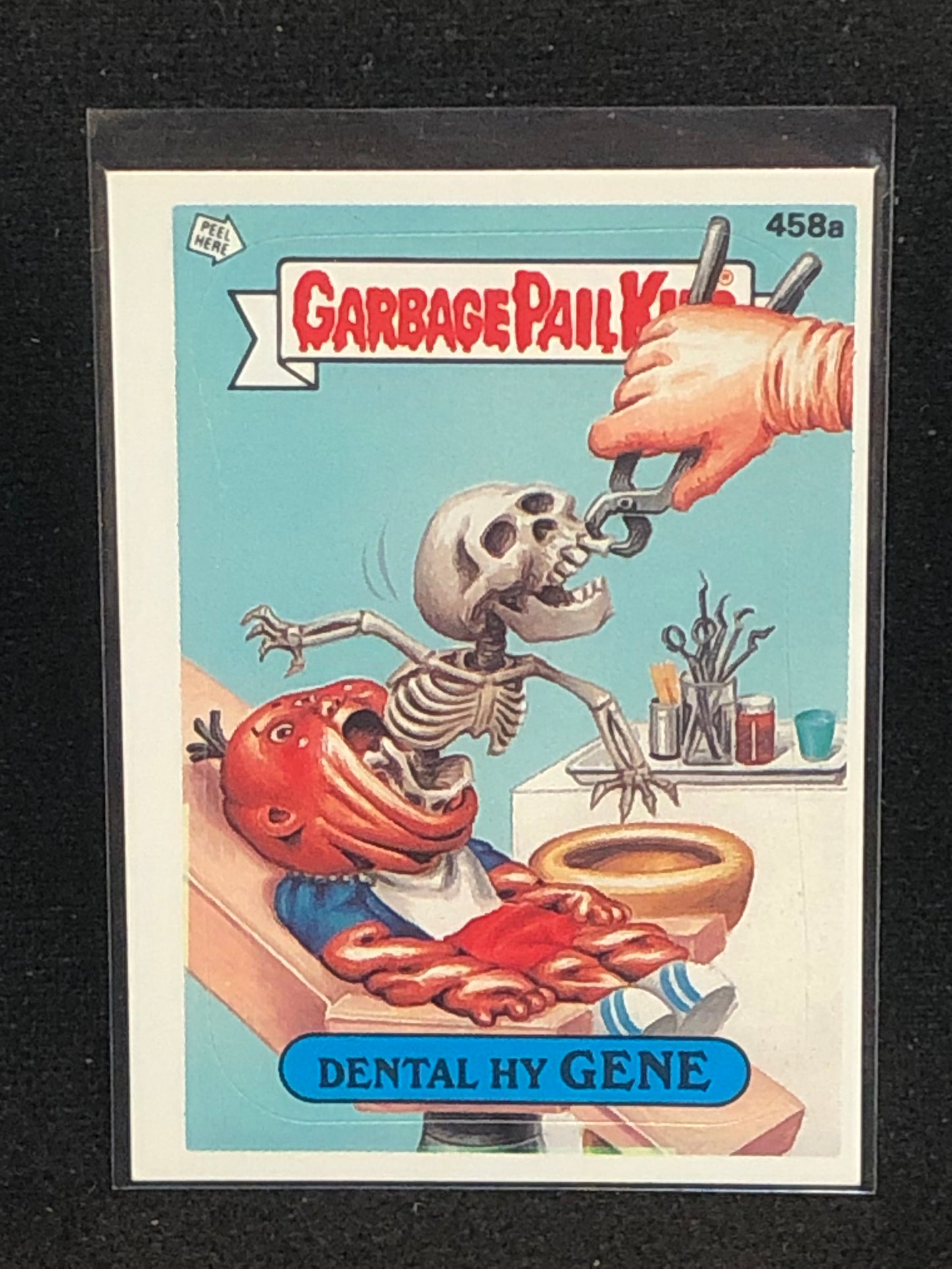 Garbage Pail Kids Original Series 11 (os11) 458a Dental Hy Gene