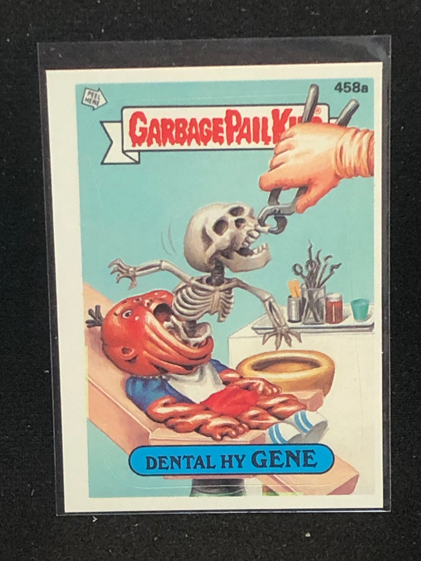 Garbage Pail Kids Original Series 11 (os11) 458a Dental Hy Gene
