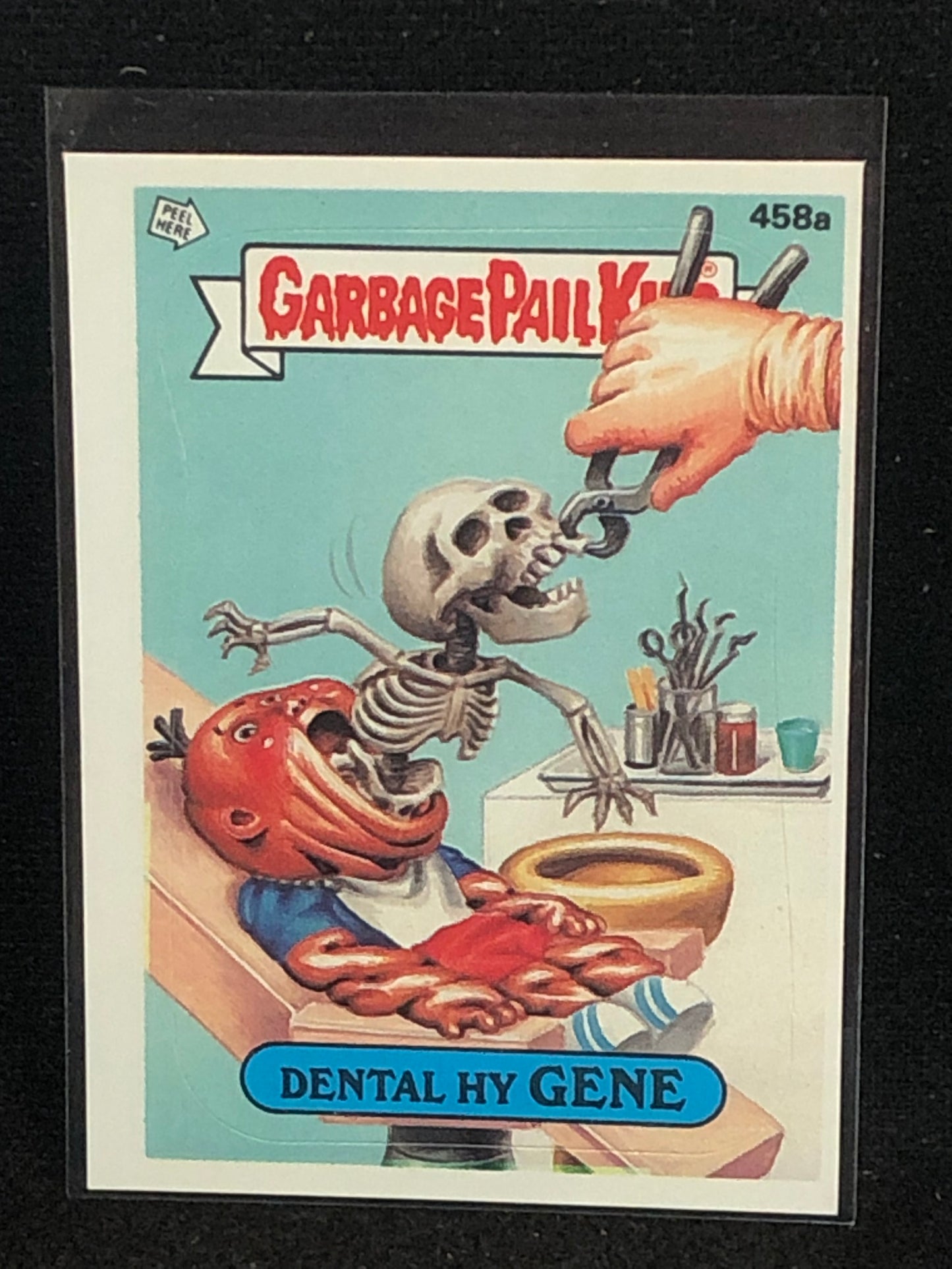 Garbage Pail Kids Original Series 11 (os11) 458a Dental Hy Gene