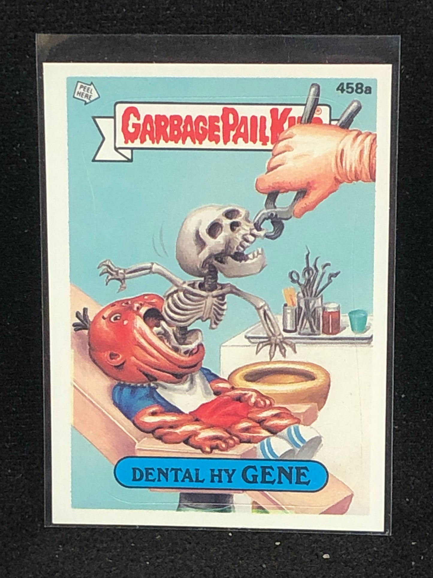 Garbage Pail Kids Original Series 11 (os11) 458a Dental Hy Gene