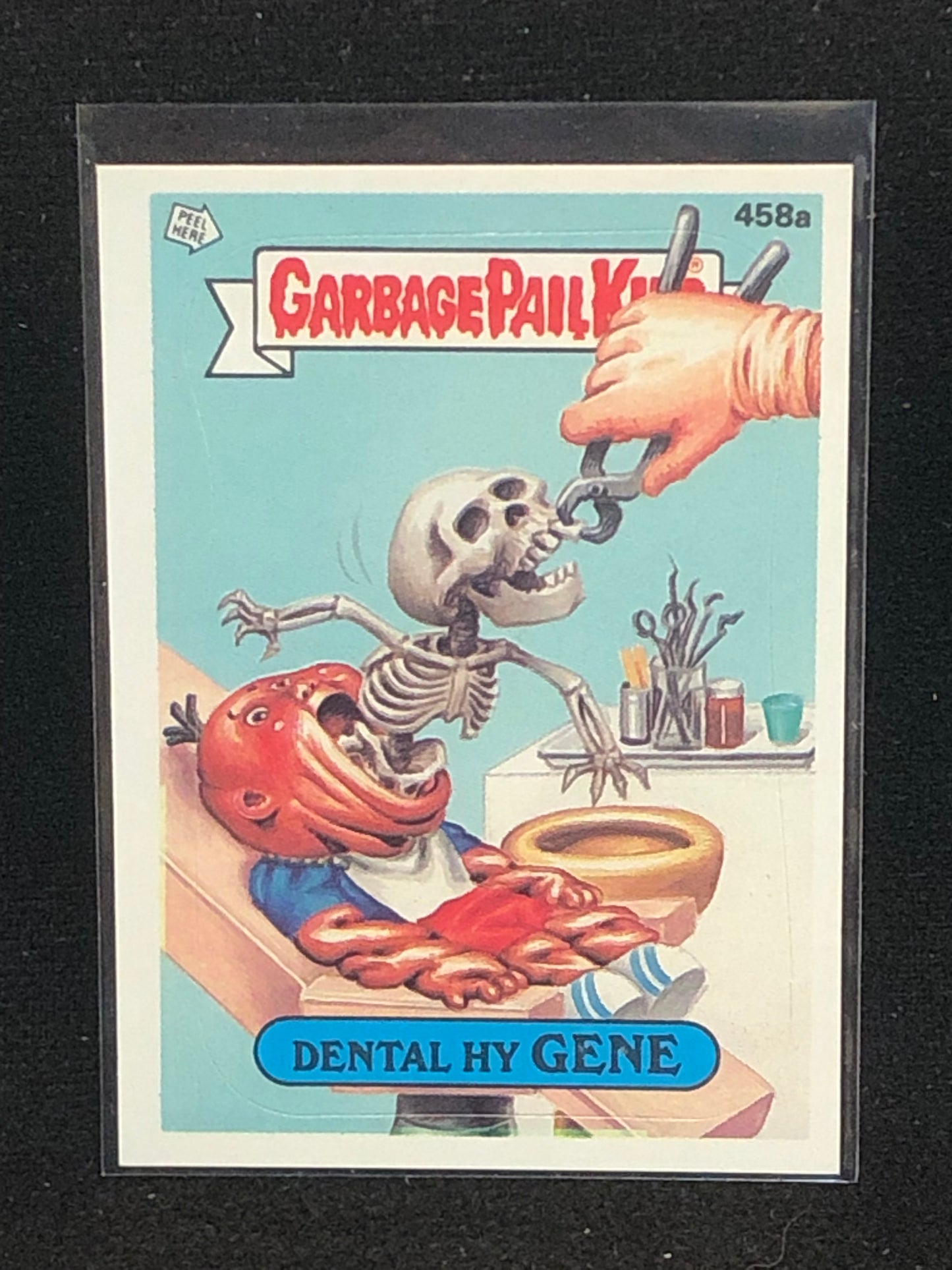 Garbage Pail Kids Original Series 11 (os11) 458a Dental Hy Gene