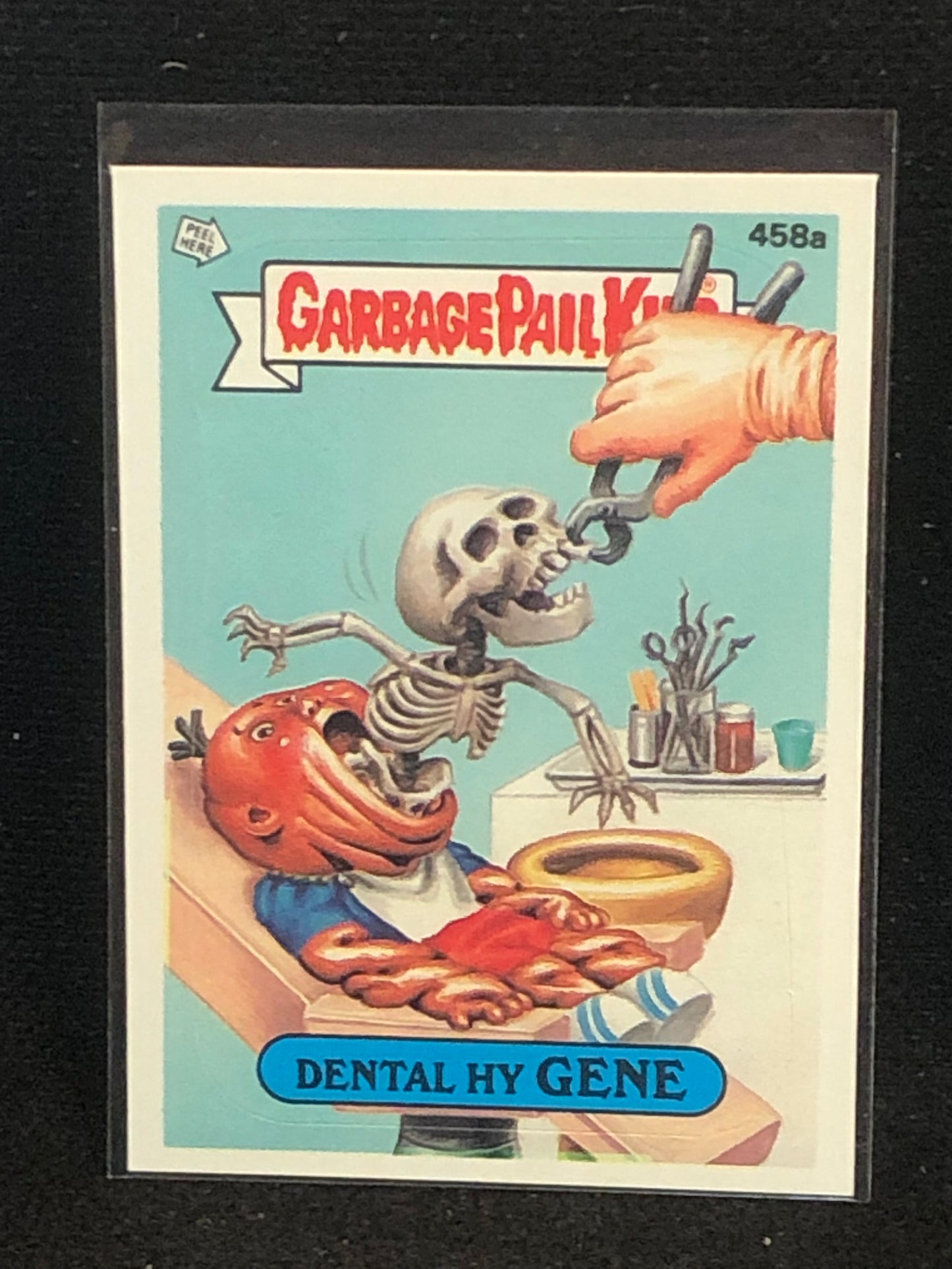Garbage Pail Kids Original Series 11 (os11) 458a Dental Hy Gene