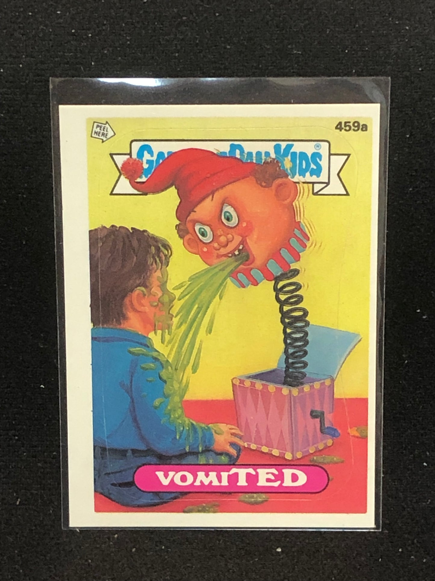 Garbage Pail Kids Original Series 11 (os11) 459a Vomi Ted