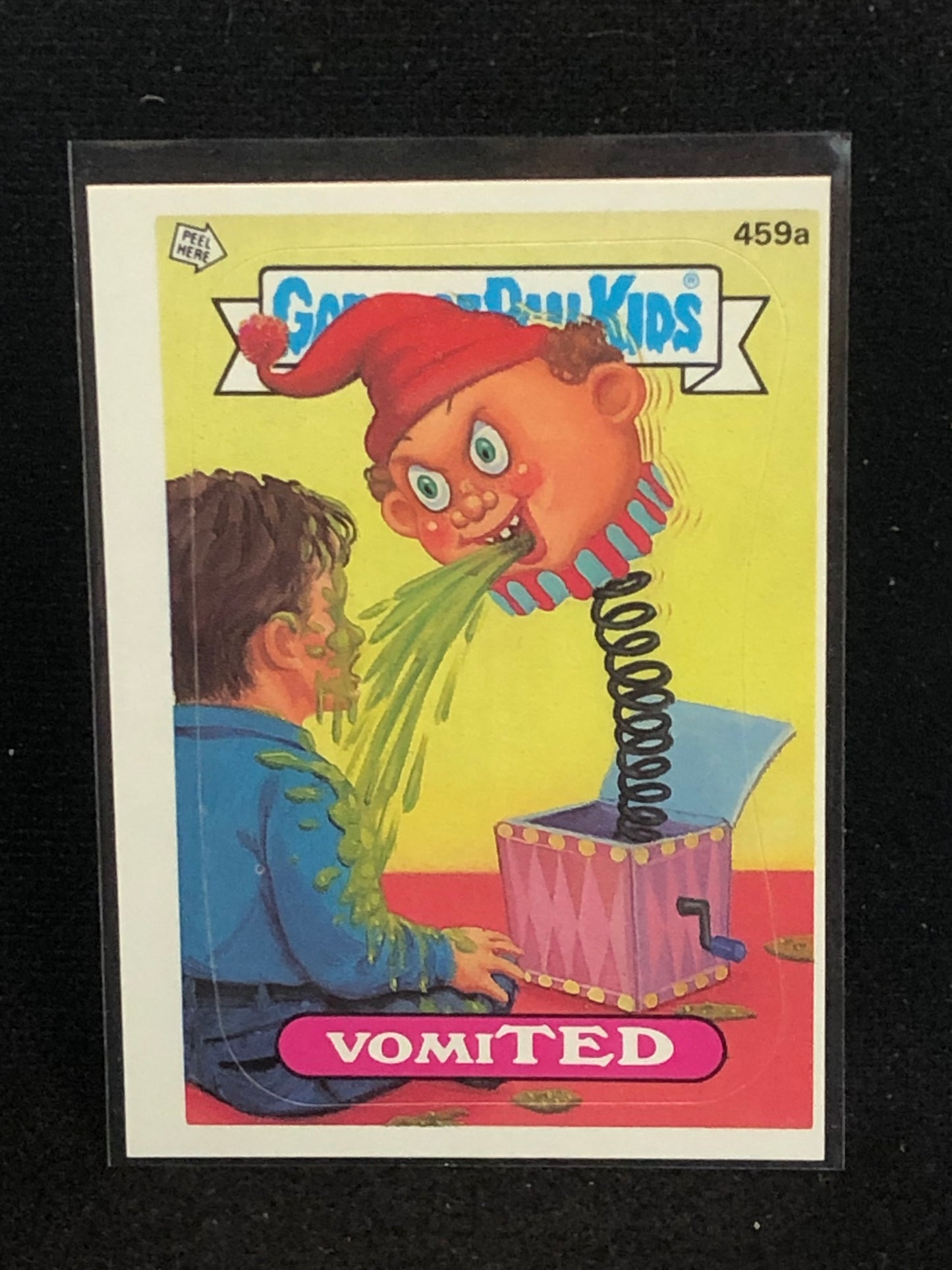 Garbage Pail Kids Original Series 11 (os11) 459a Vomi Ted