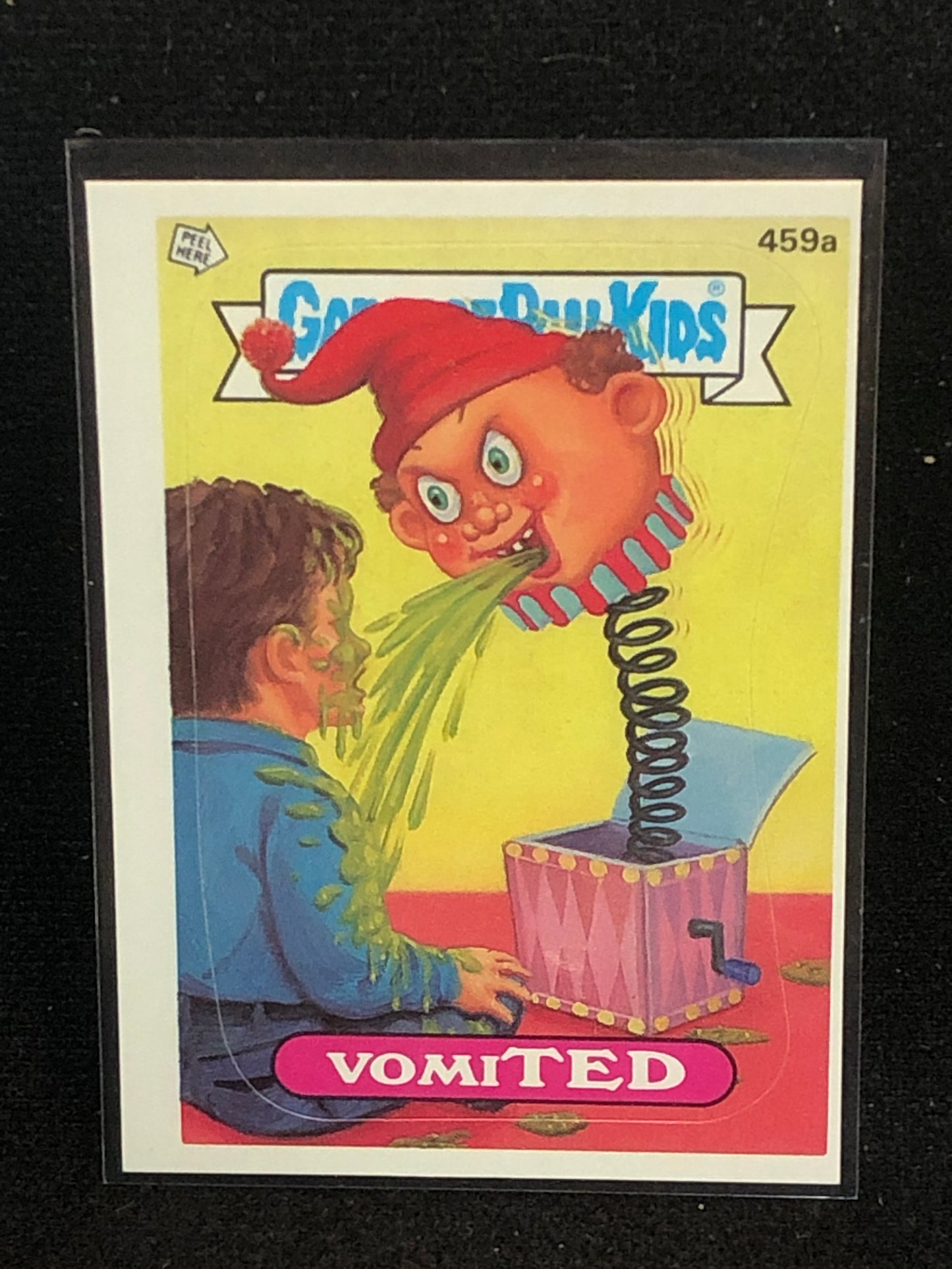 Garbage Pail Kids Original Series 11 (os11) 459a Vomi Ted