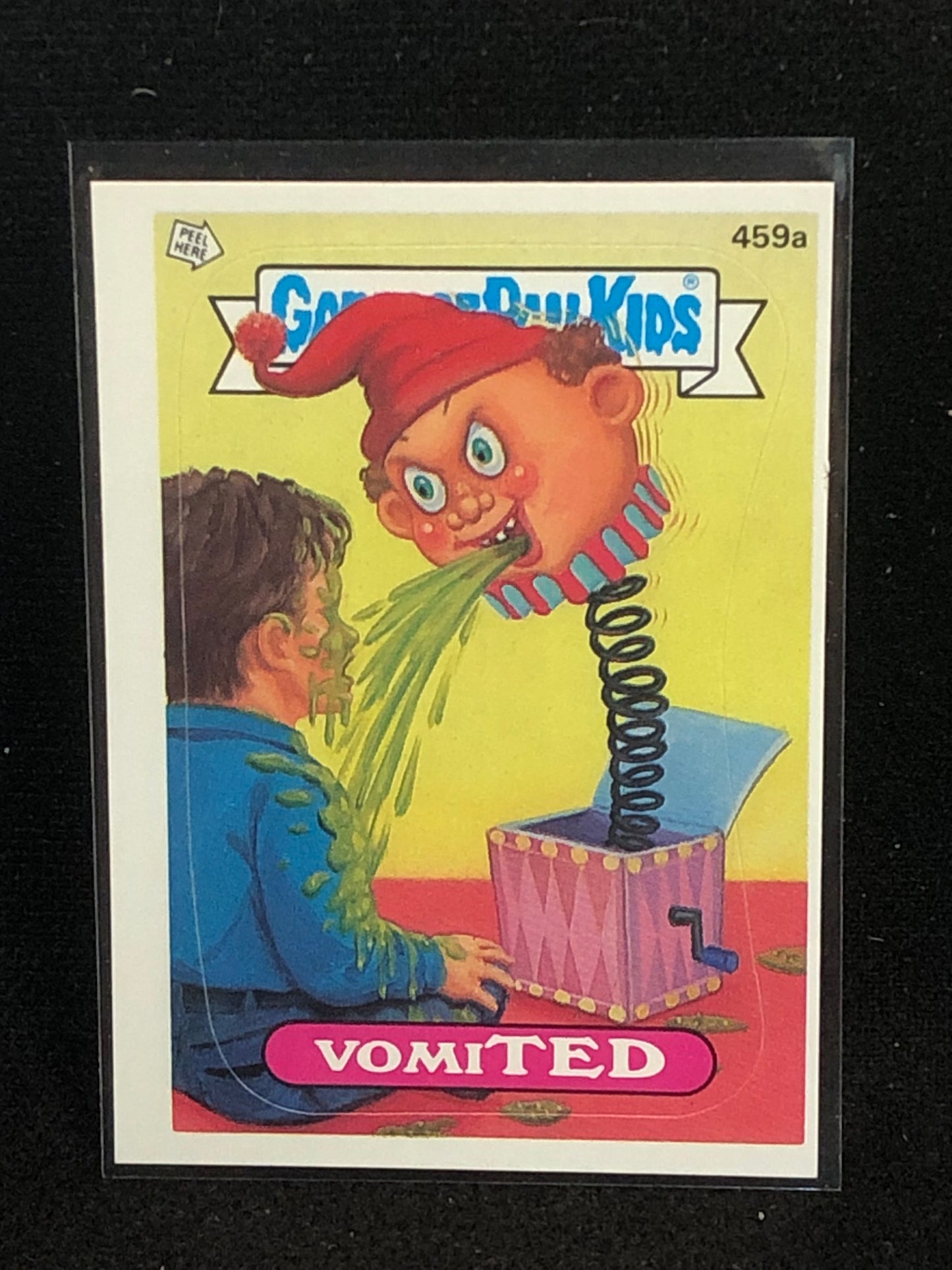 Garbage Pail Kids Original Series 11 (os11) 459a Vomi Ted